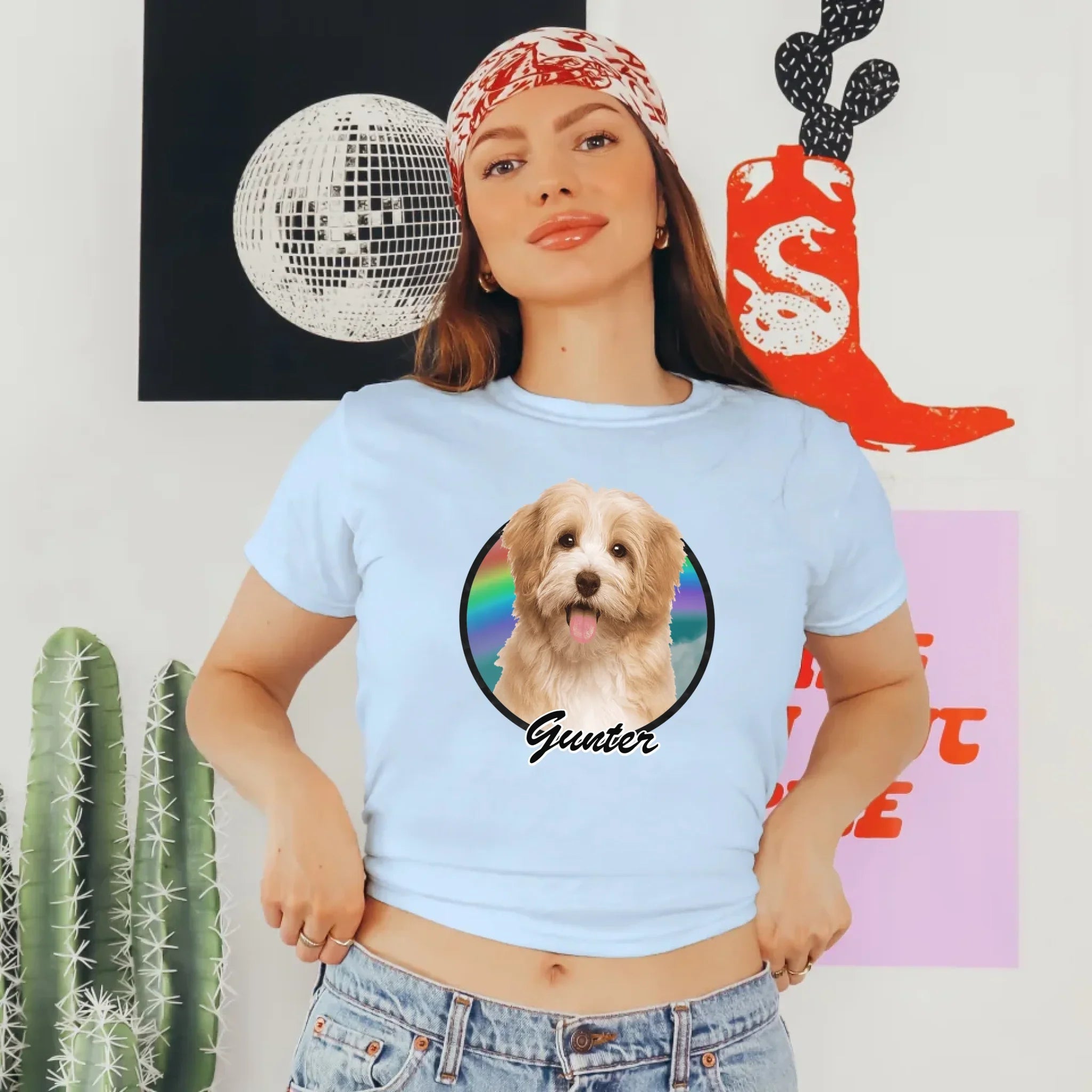 Personalized Pet Photo Baby Tee