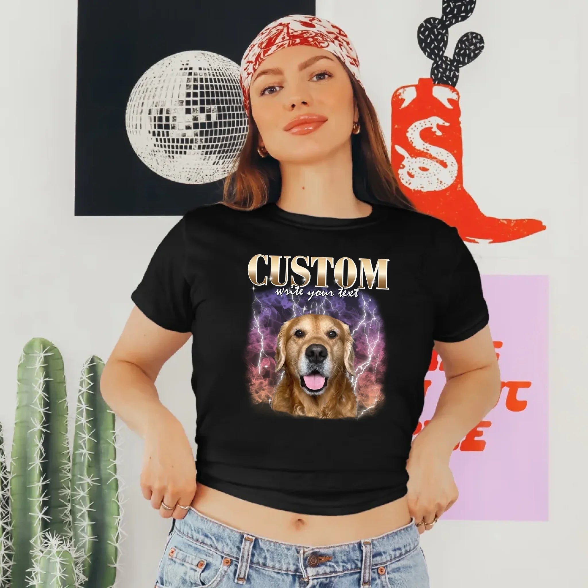 Personalized Vintage Style Baby Tee