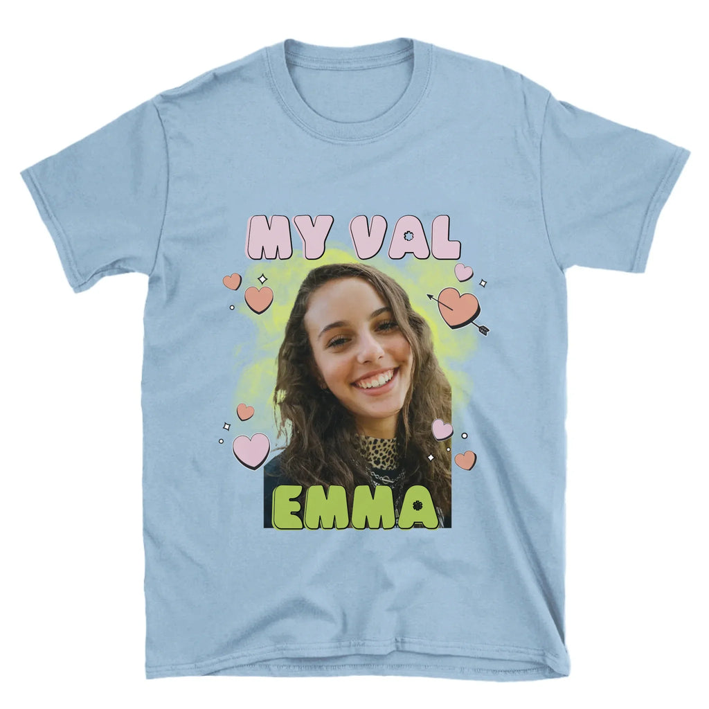Custom Valentines Photo T-Shirt