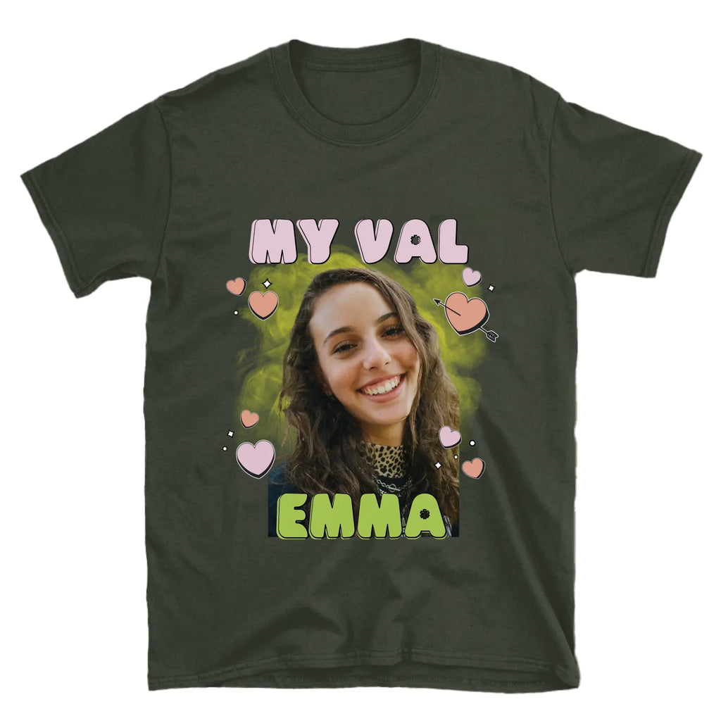 Custom Valentines Photo T-Shirt