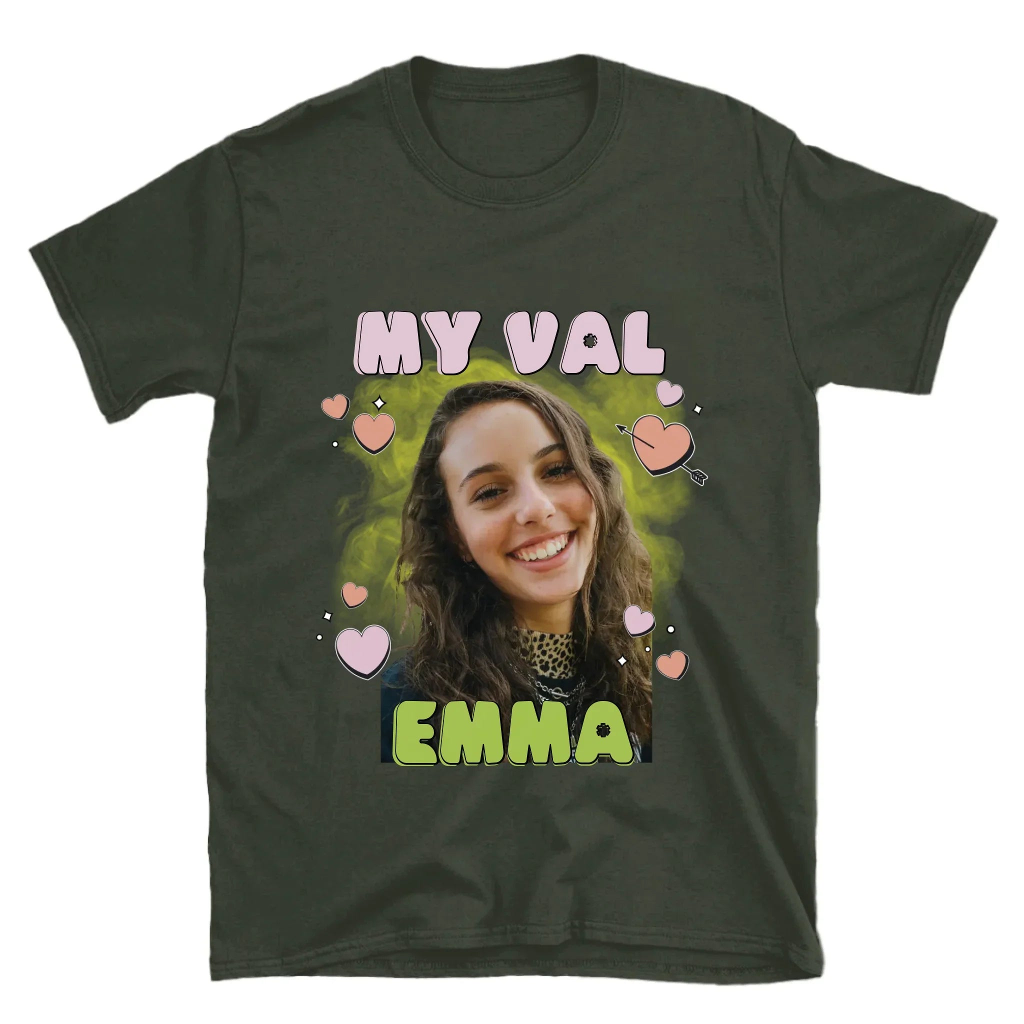 Custom Valentines Photo T-Shirt