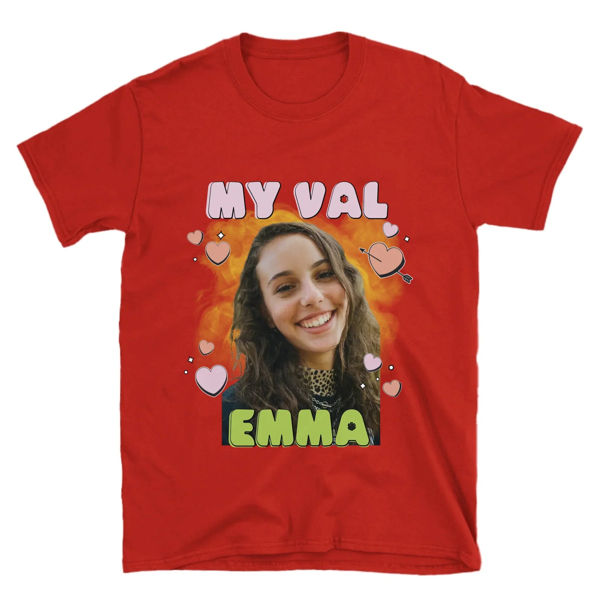 Custom Valentines Photo T-Shirt