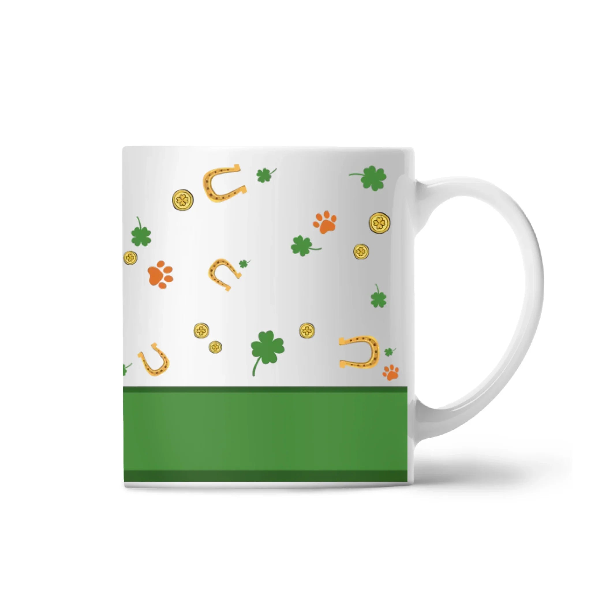 Personalized St. Patrick's Day Pet Photo Mug