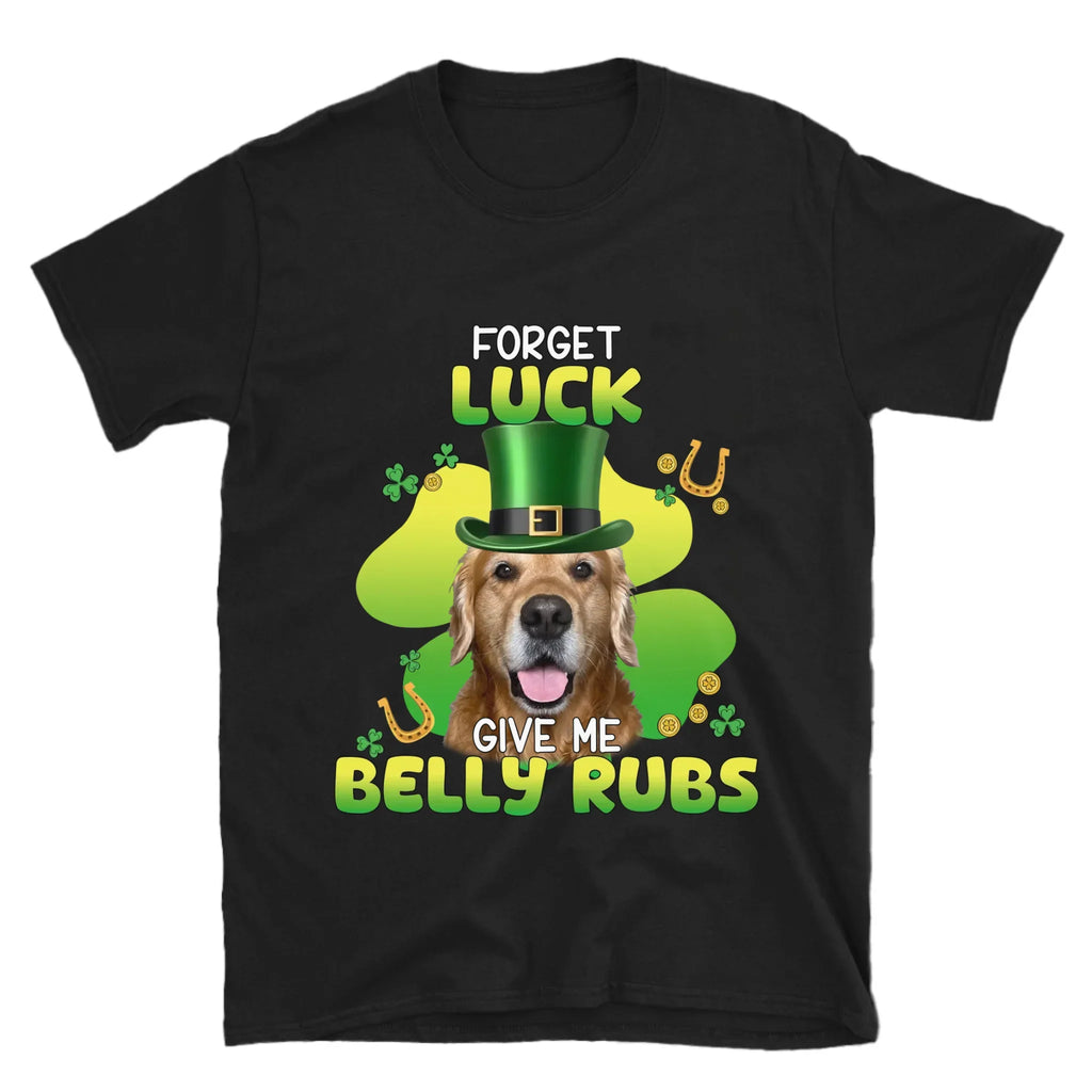 Personalized Leprechaun Pet Photo T-Shirt