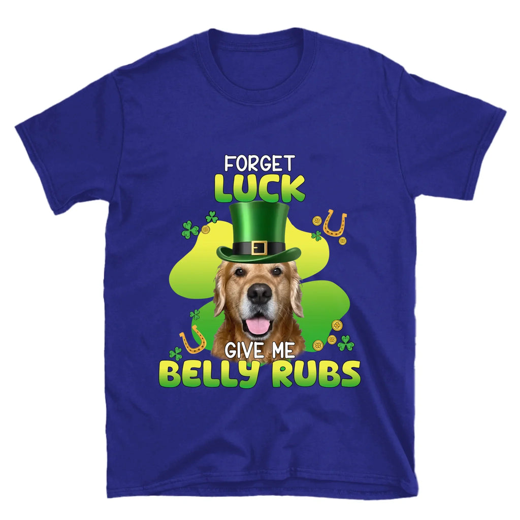 Personalized Leprechaun Pet Photo T-Shirt