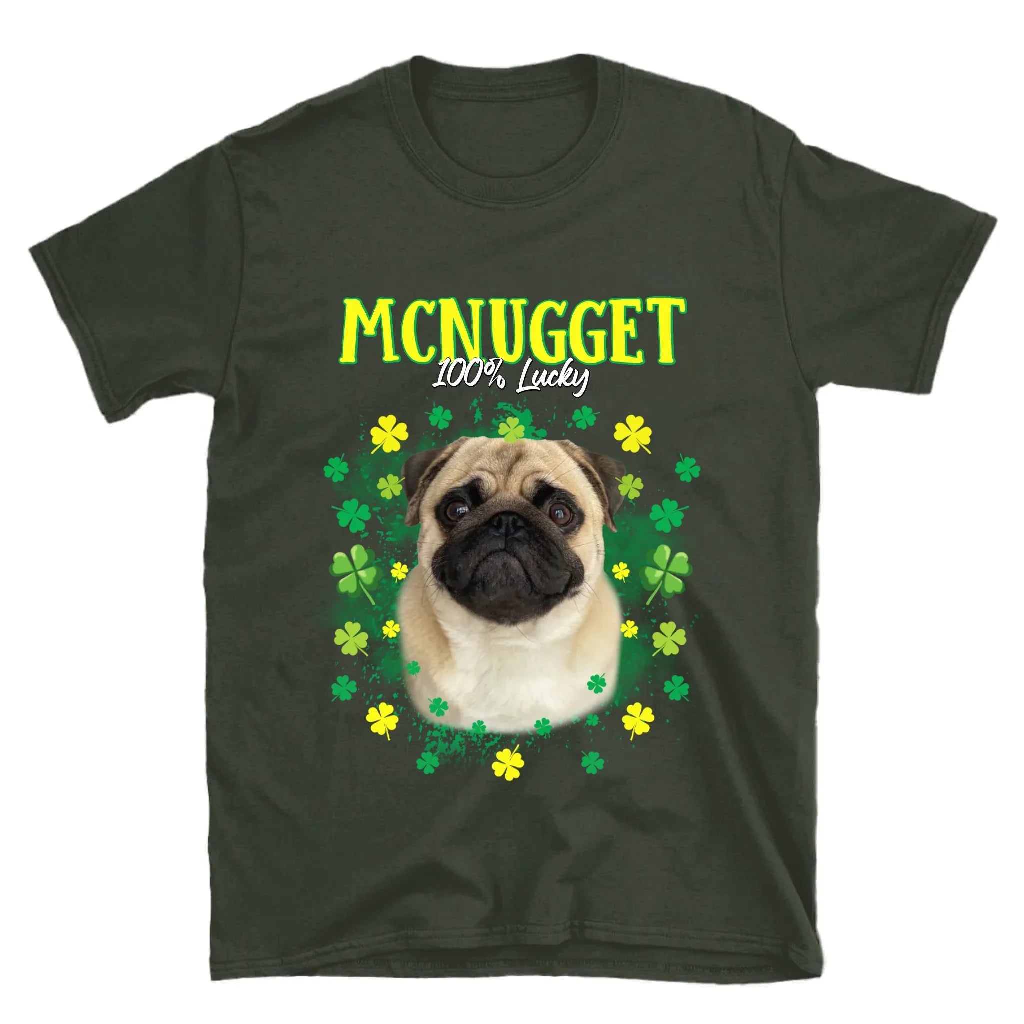 Personalized St. Patrick's Day Clover T-Shirt