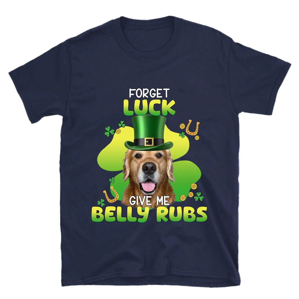 Personalized Leprechaun Pet Photo T-Shirt