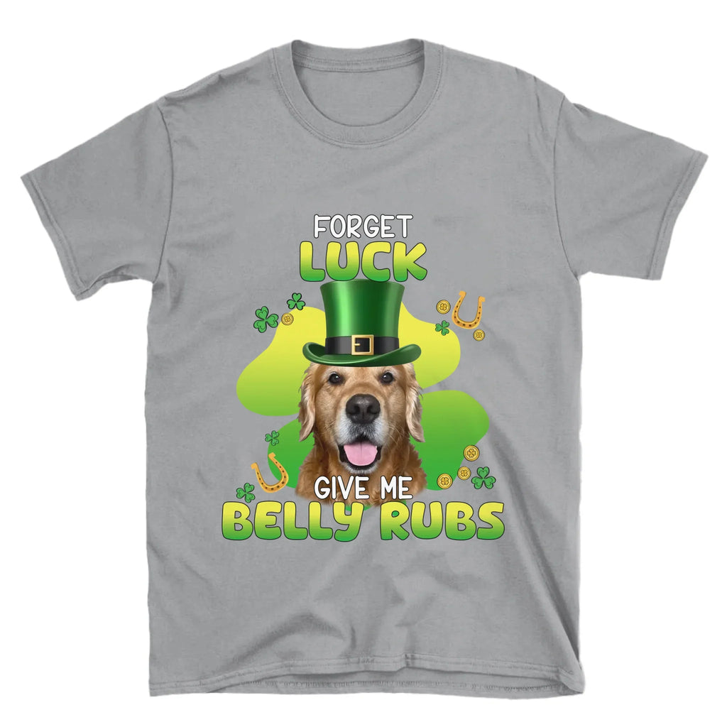 Personalized Leprechaun Pet Photo T-Shirt