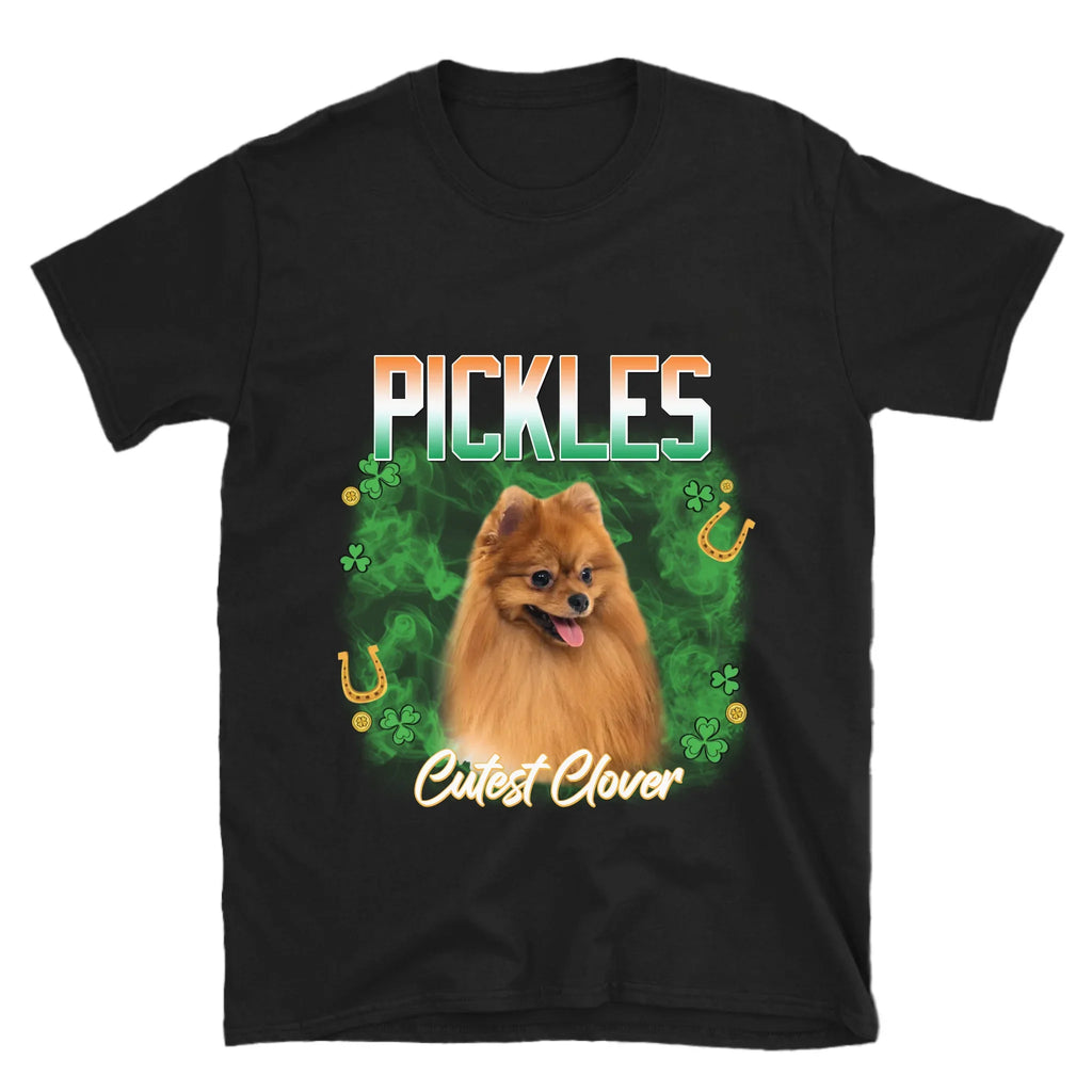 Personalized St. Patrick's Day Pet Photo T-Shirt