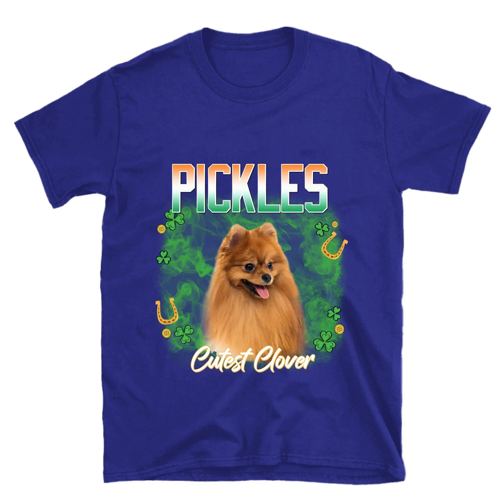 Personalized St. Patrick's Day Pet Photo T-Shirt