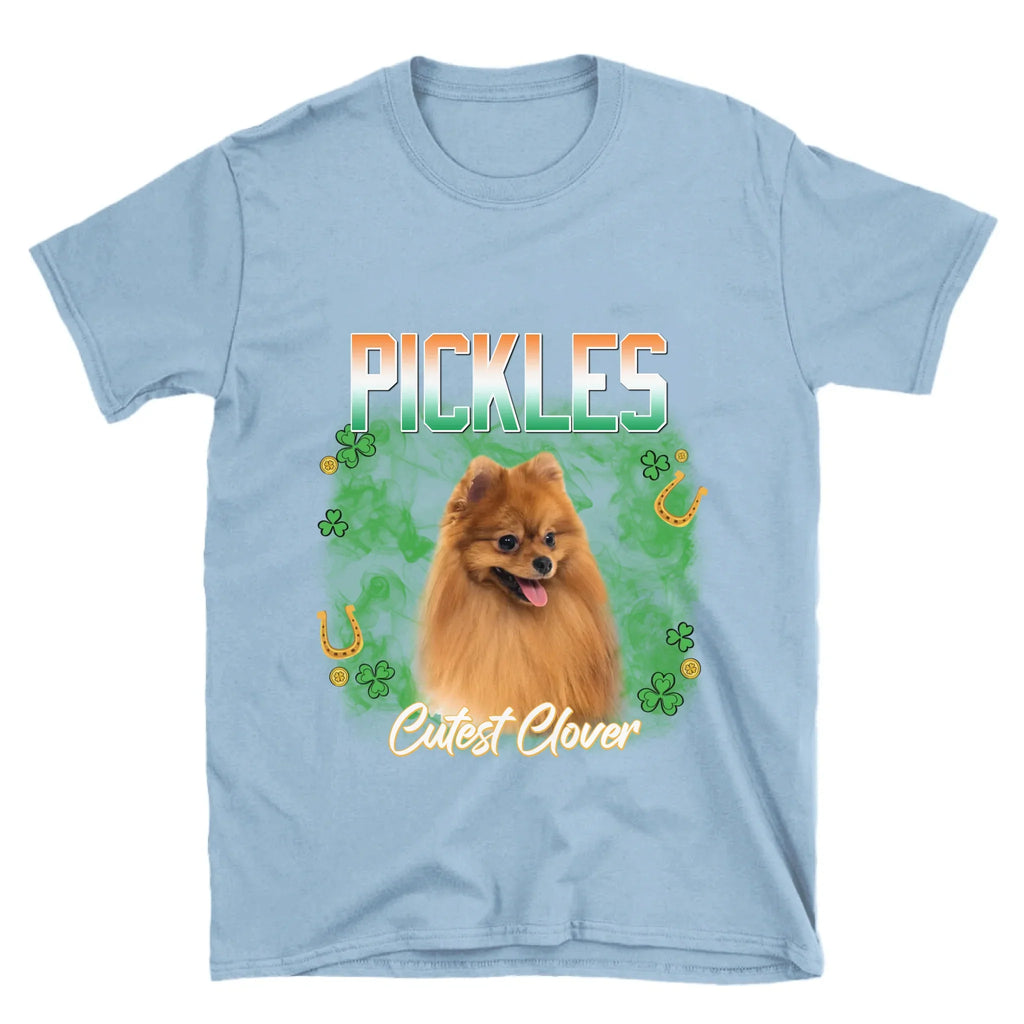 Personalized St. Patrick's Day Pet Photo T-Shirt