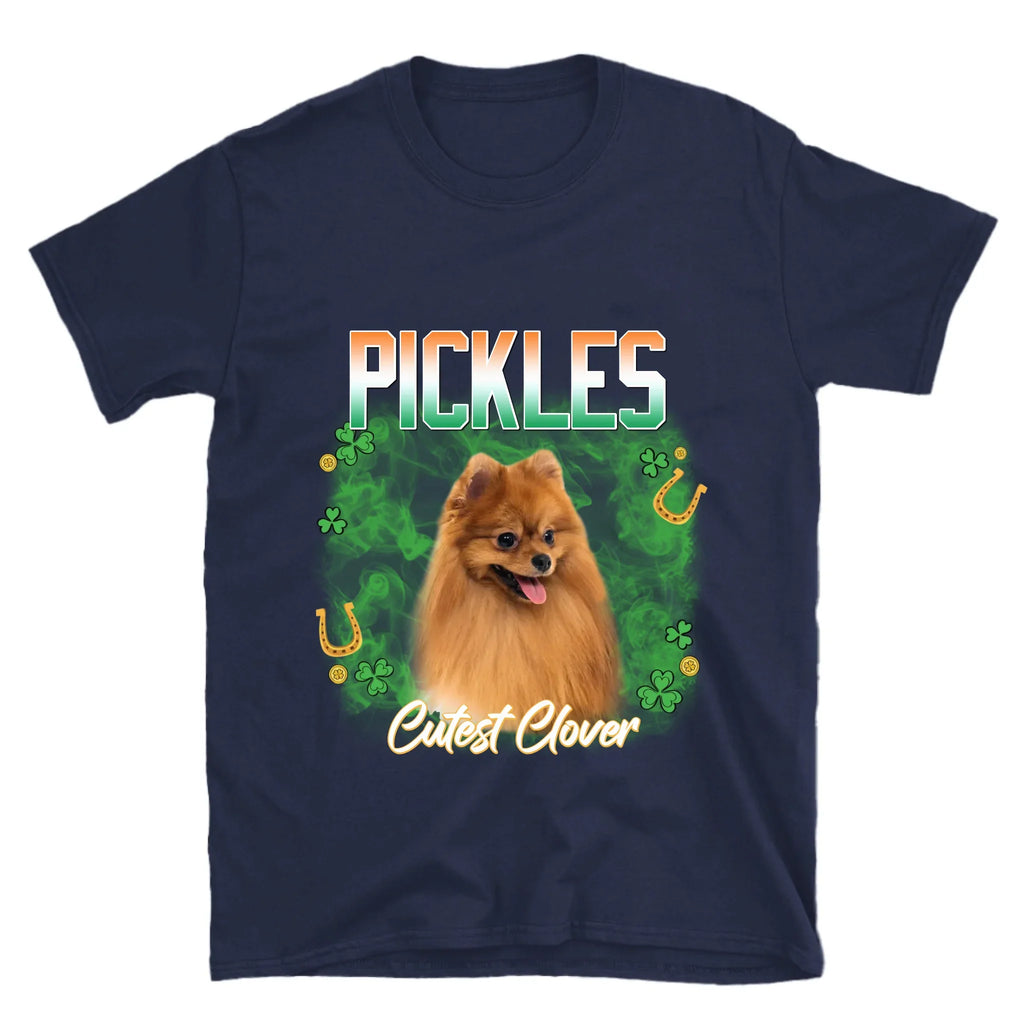 Personalized St. Patrick's Day Pet Photo T-Shirt