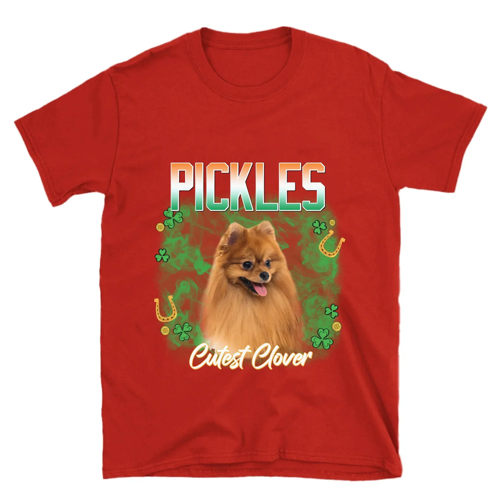 Personalized St. Patrick's Day Pet Photo T-Shirt