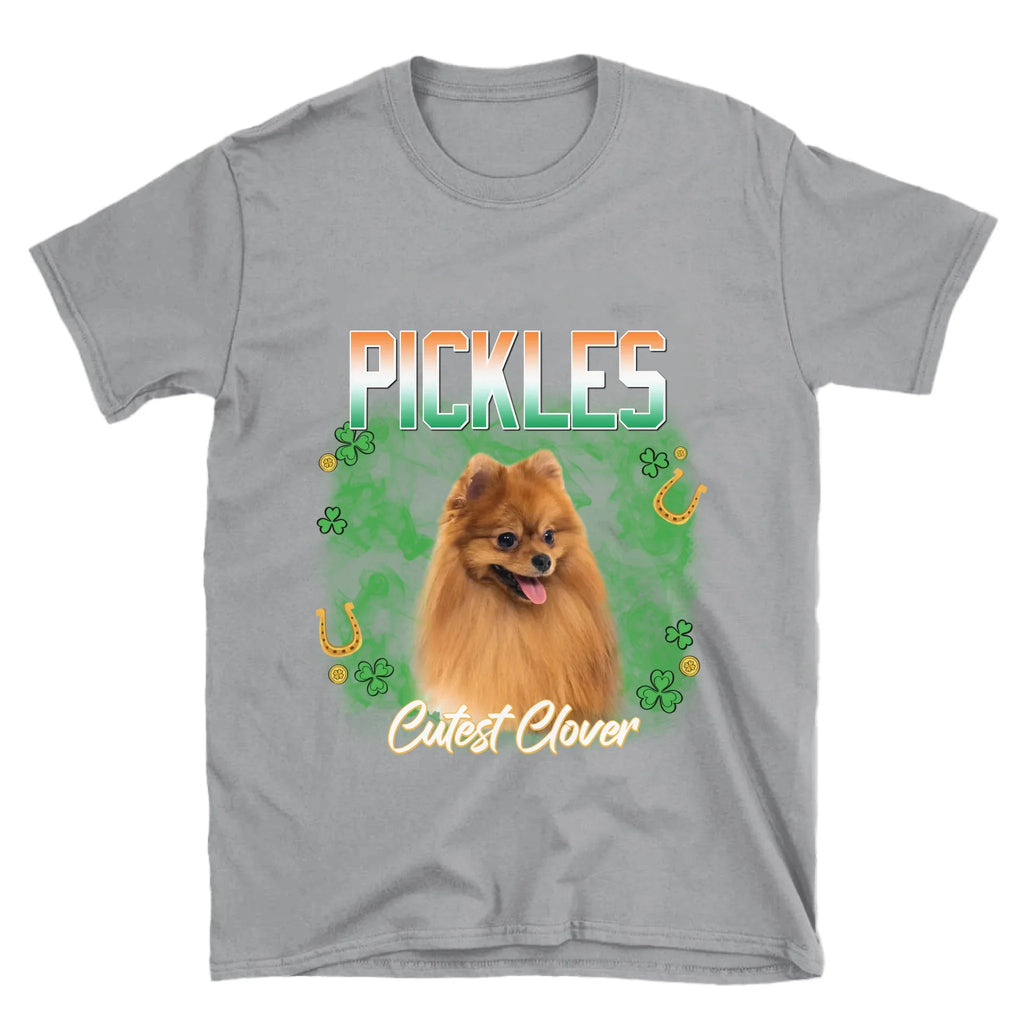 Personalized St. Patrick's Day Pet Photo T-Shirt