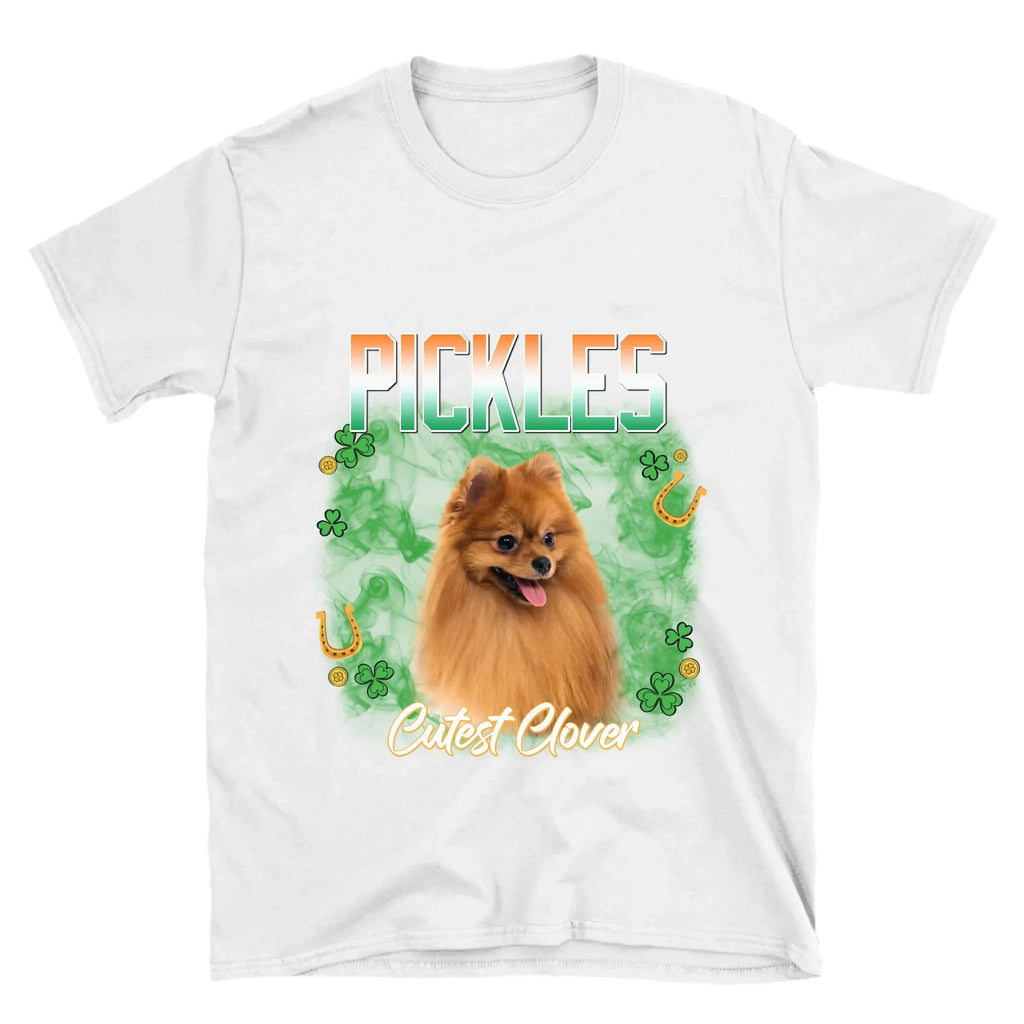Personalized St. Patrick's Day Pet Photo T-Shirt