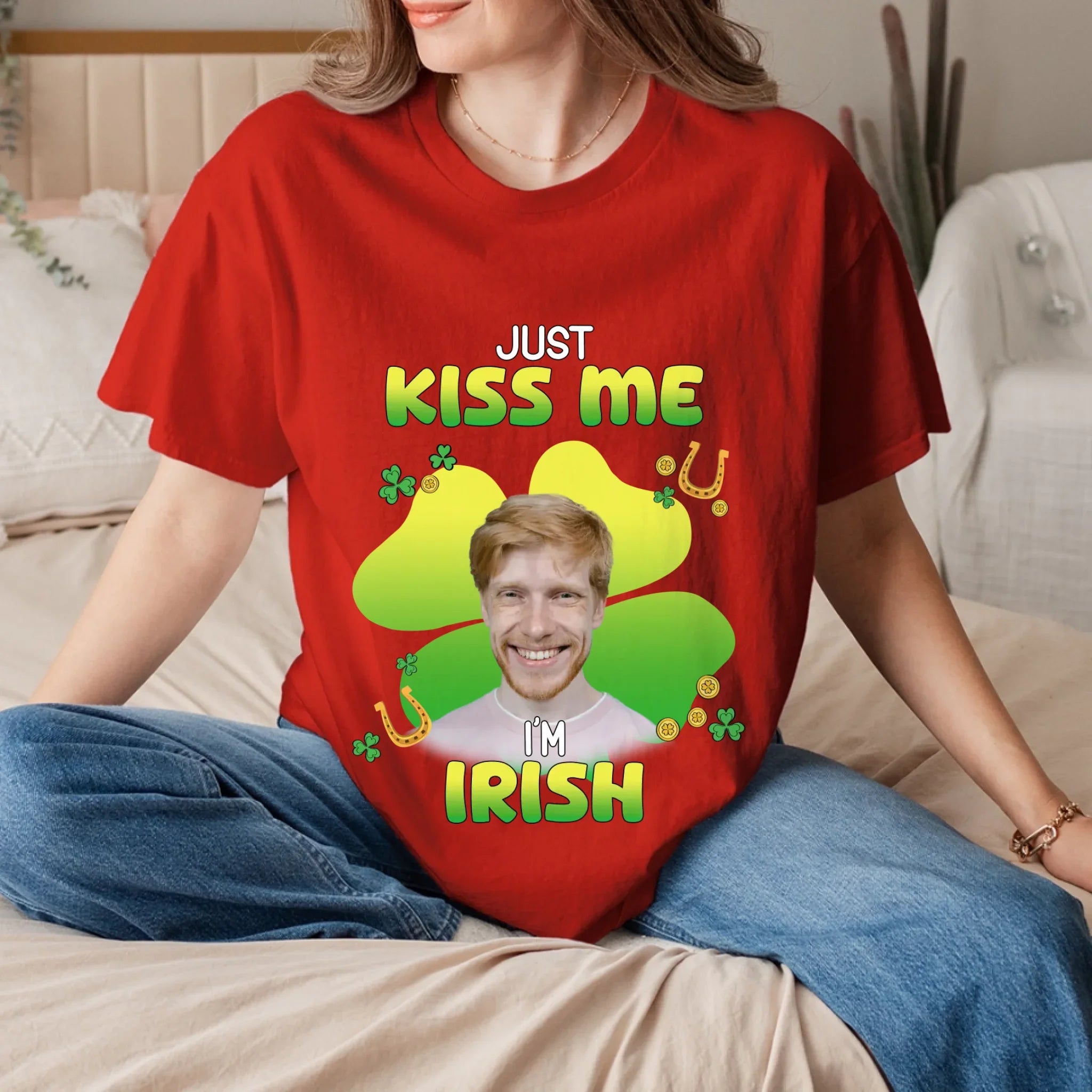 Personalized St. Patrick's Day Photo T-Shirt