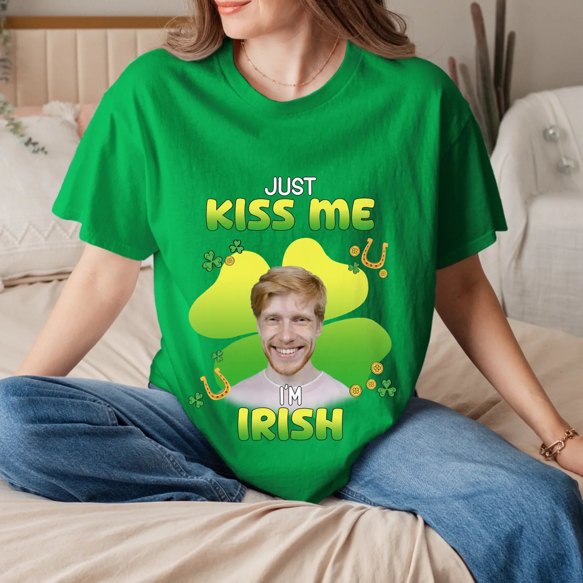 Personalized St. Patrick's Day Photo T-Shirt