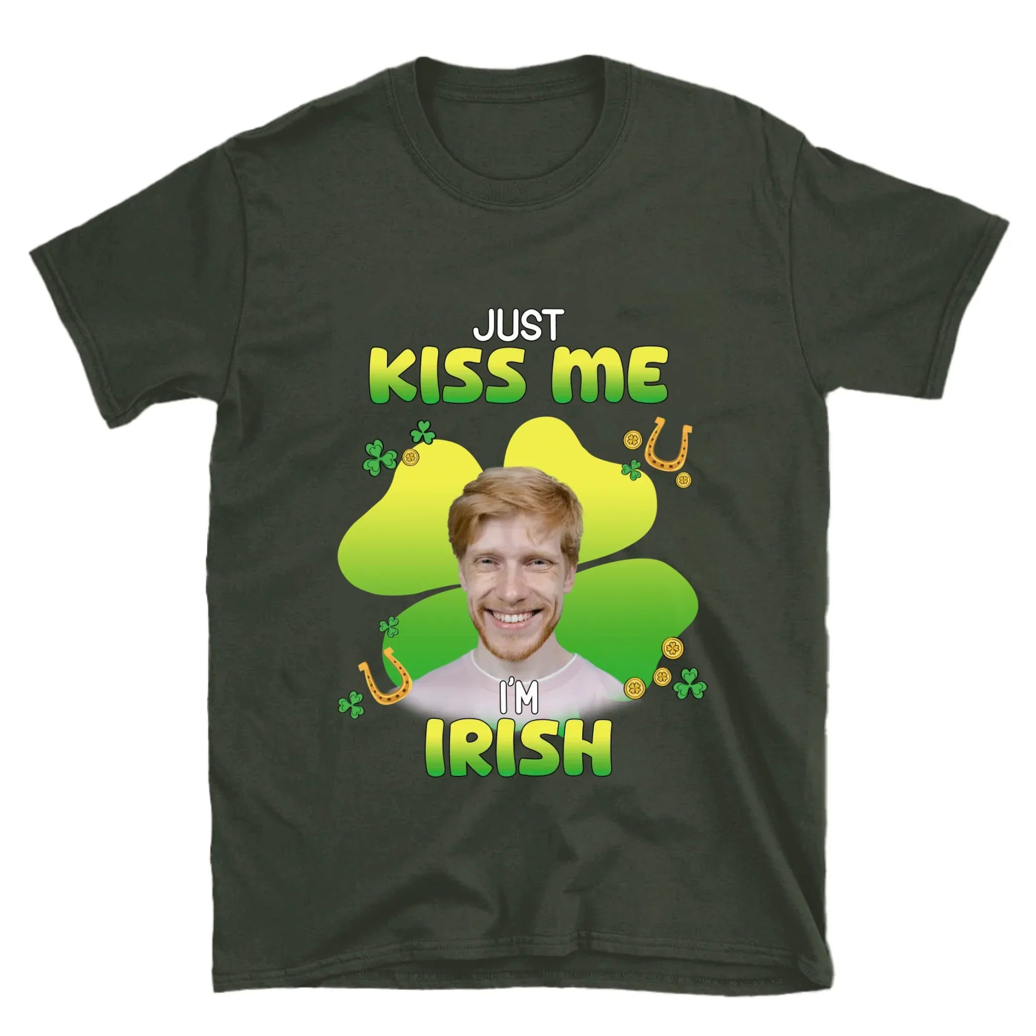 Personalized St. Patrick's Day Photo T-Shirt