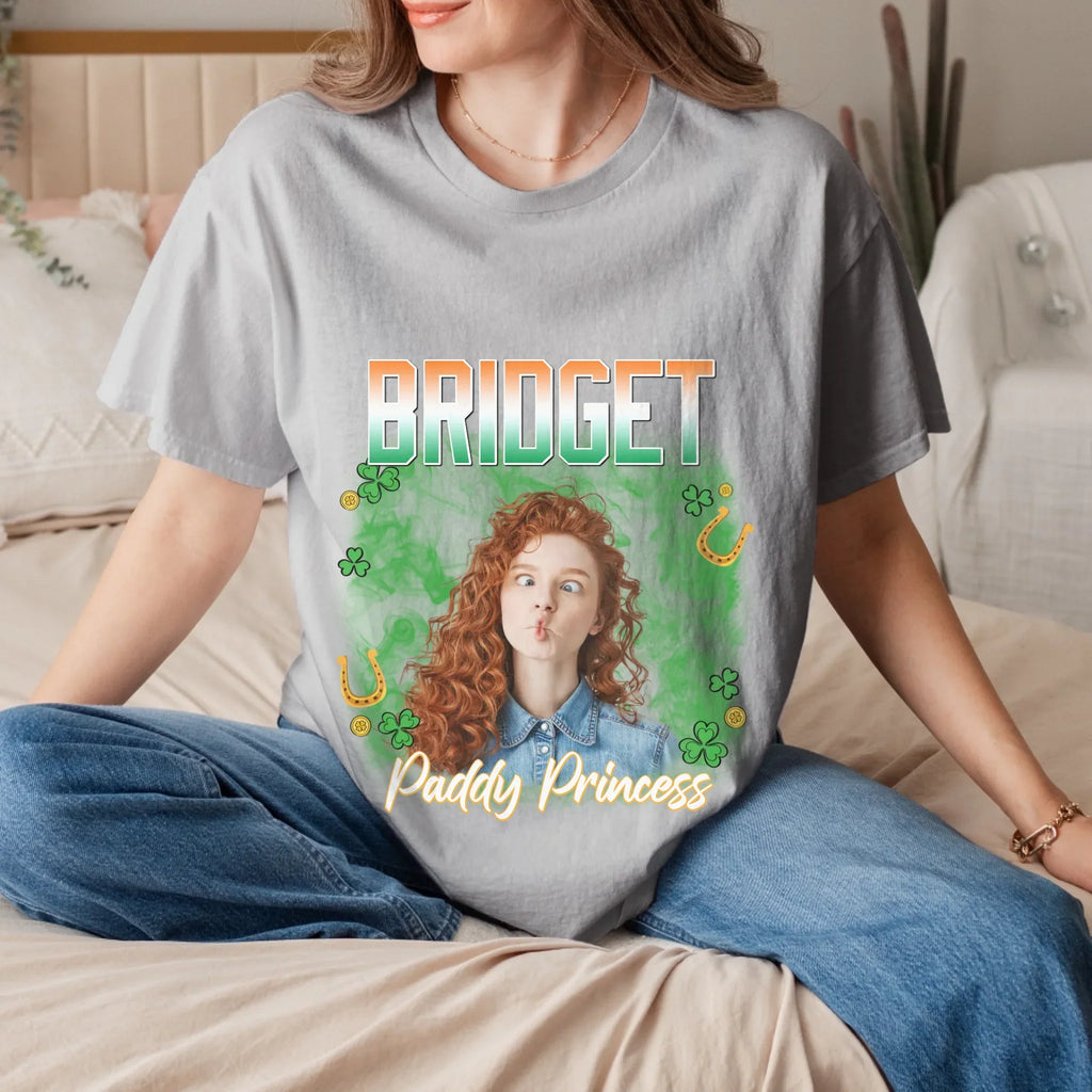 Personalized St. Patrick's Day Human Photo T-Shirt