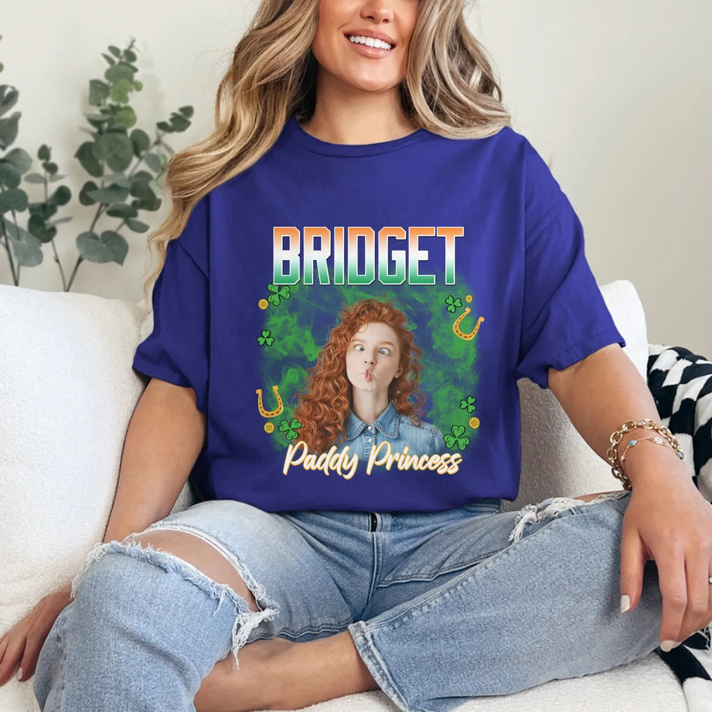 Personalized St. Patrick's Day Human Photo T-Shirt