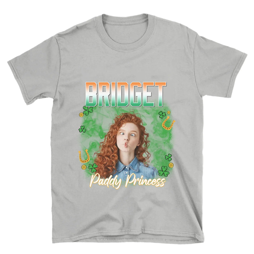 Personalized St. Patrick's Day Human Photo T-Shirt