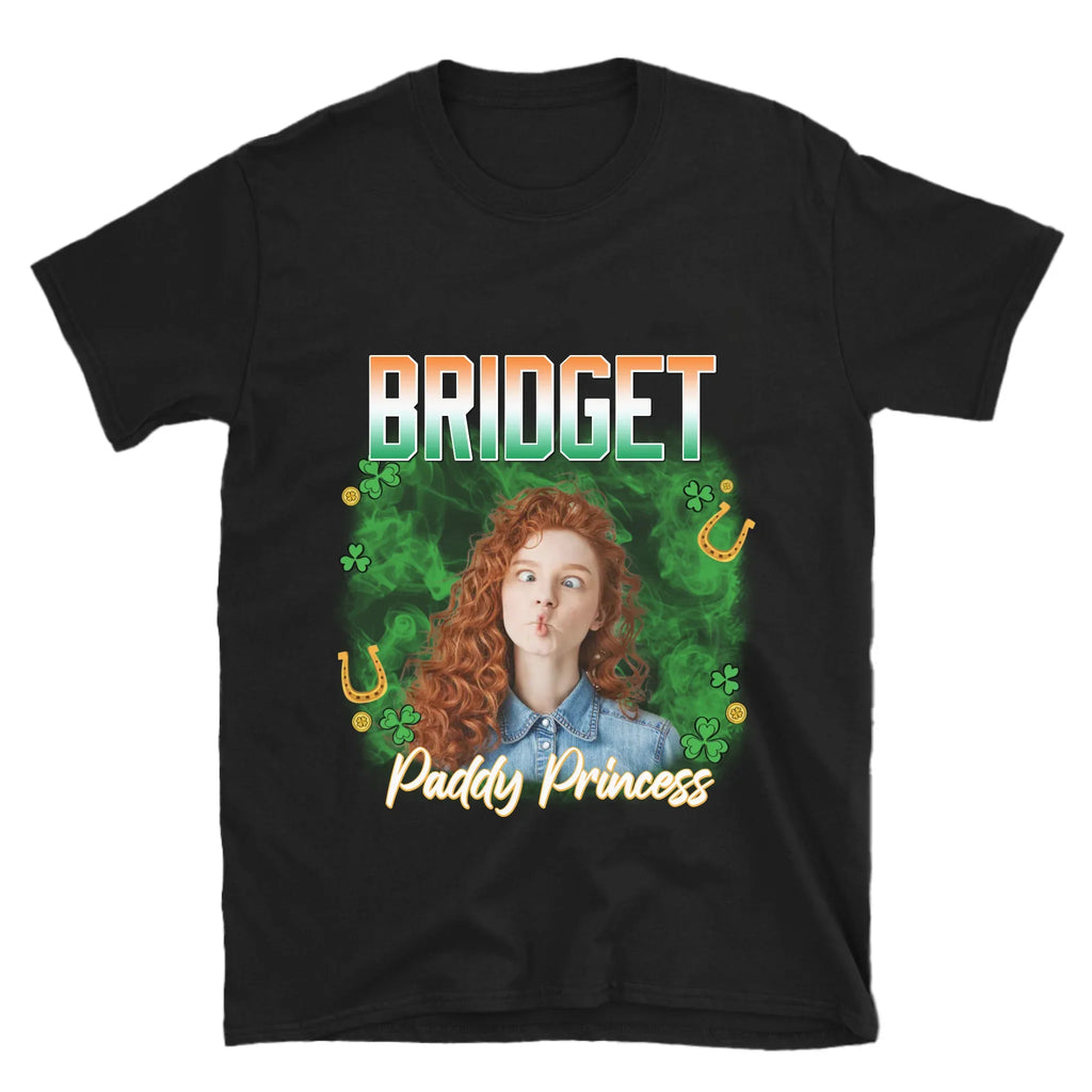 Personalized St. Patrick's Day Human Photo T-Shirt