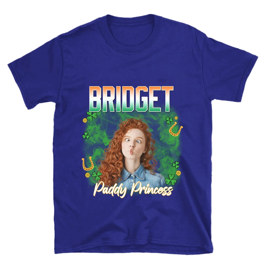 Personalized St. Patrick's Day Human Photo T-Shirt