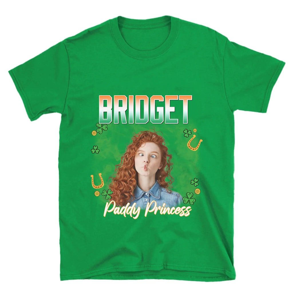 Personalized St. Patrick's Day Human Photo T-Shirt