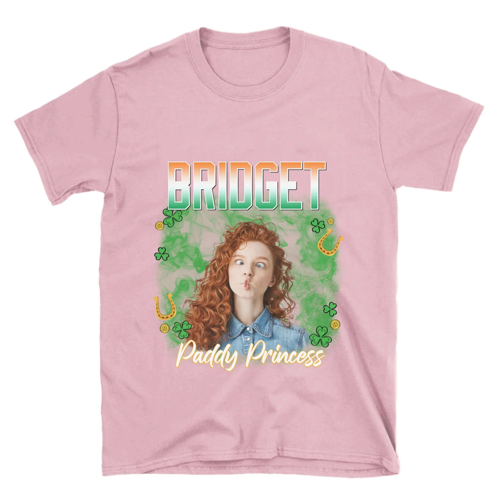 Personalized St. Patrick's Day Human Photo T-Shirt