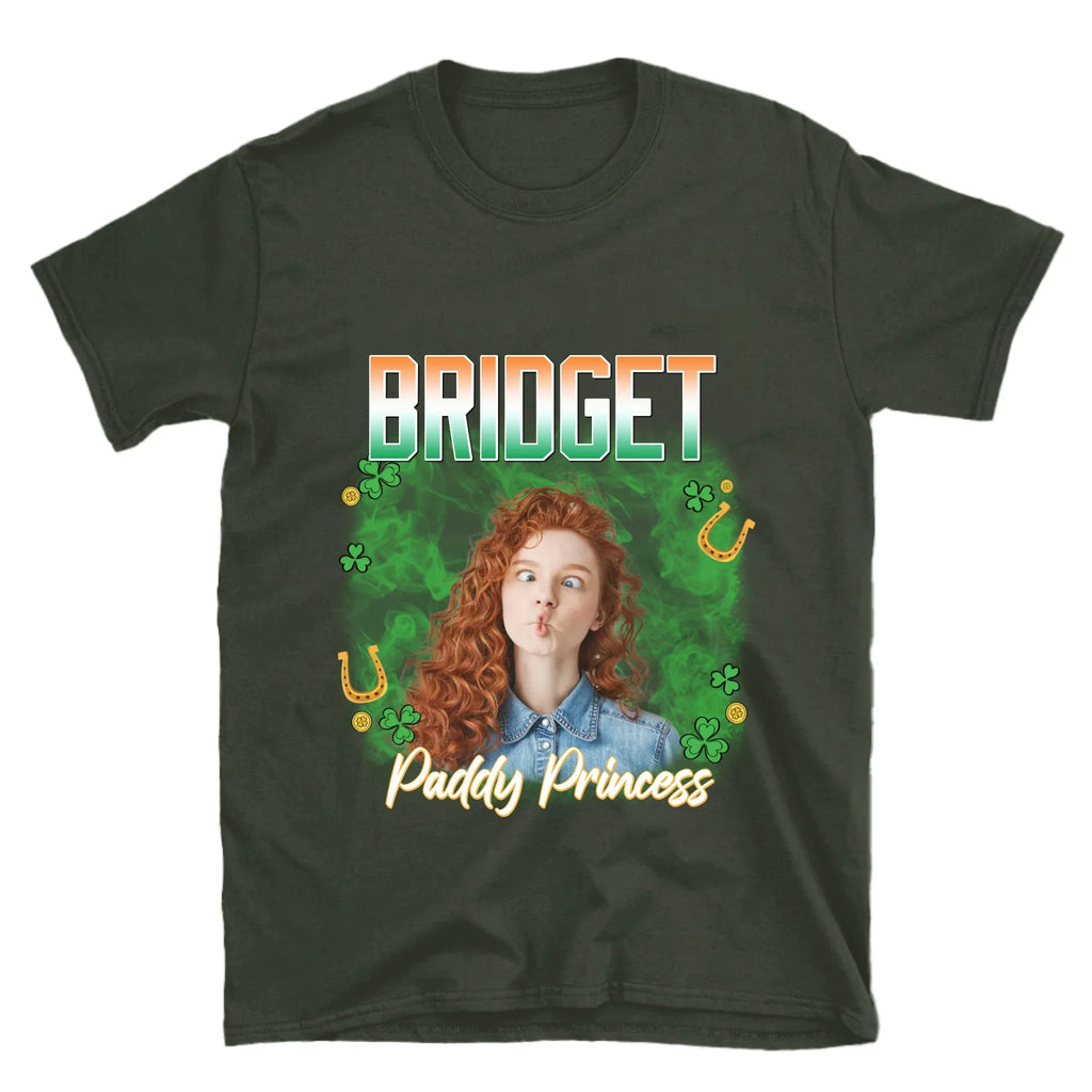 Personalized St. Patrick's Day Human Photo T-Shirt