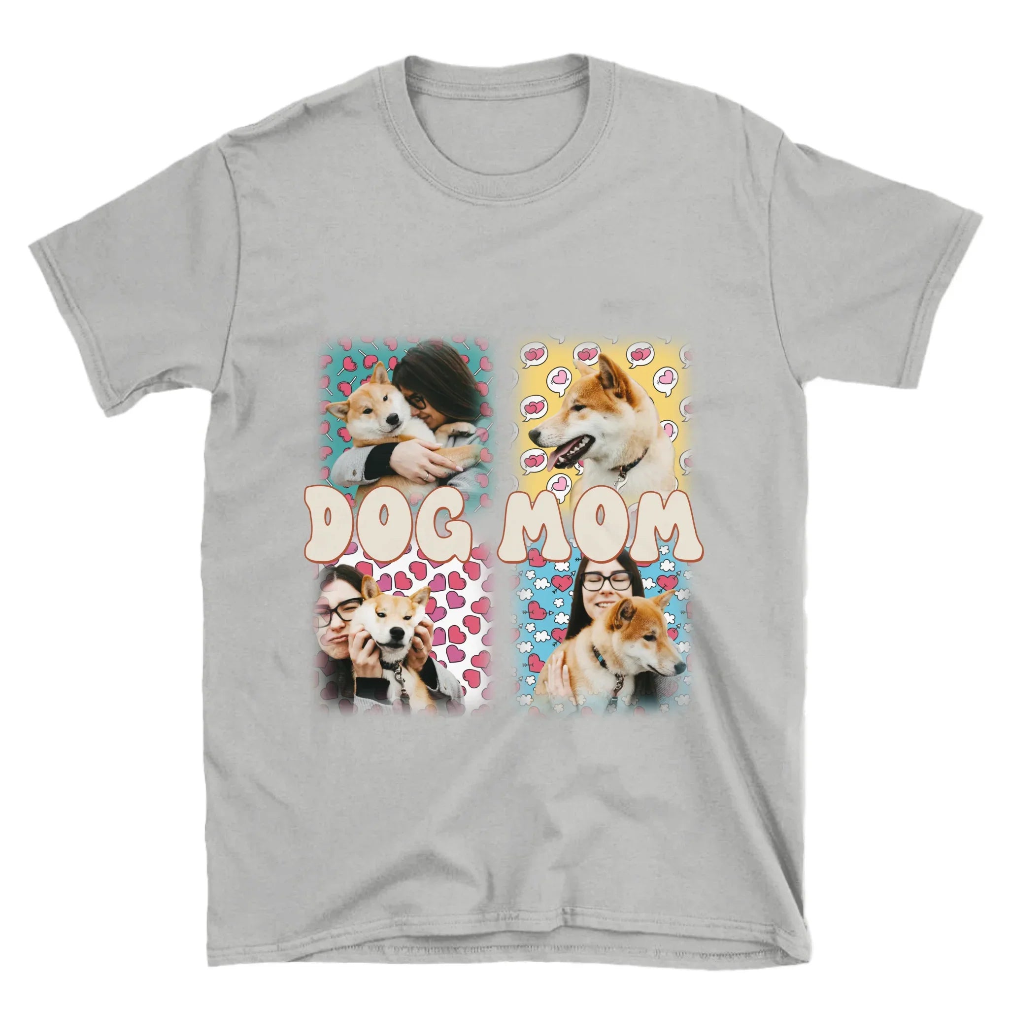 Pet Mom Window Pane T-shirt