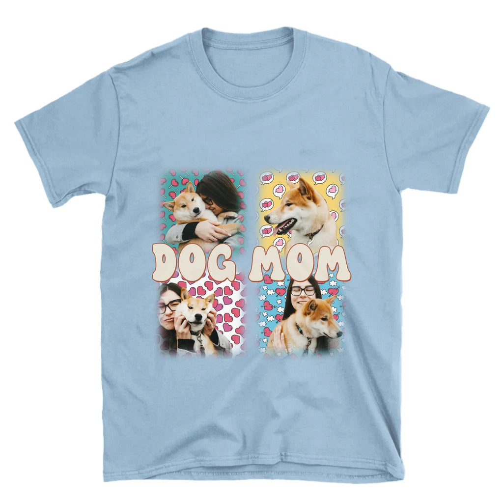 Pet Mom Window Pane T-shirt