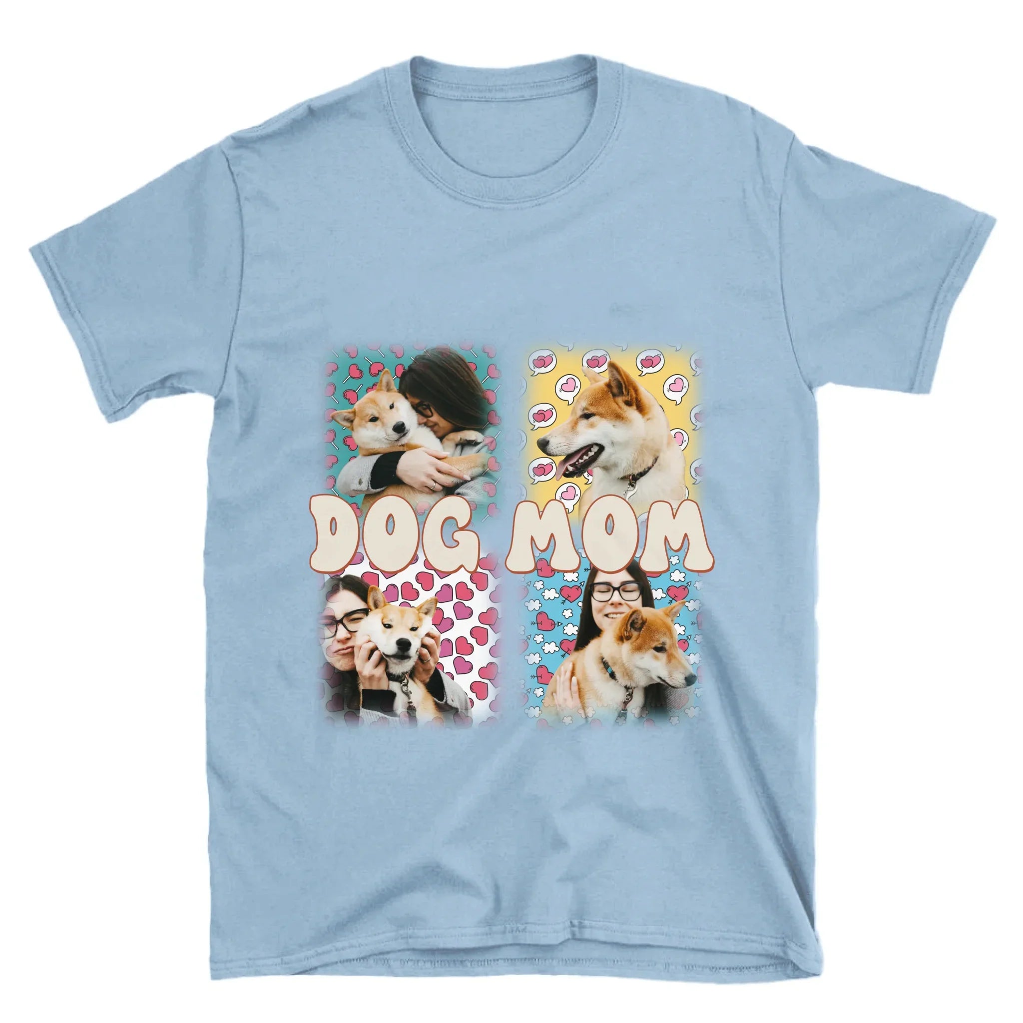 Pet Mom Window Pane T-shirt