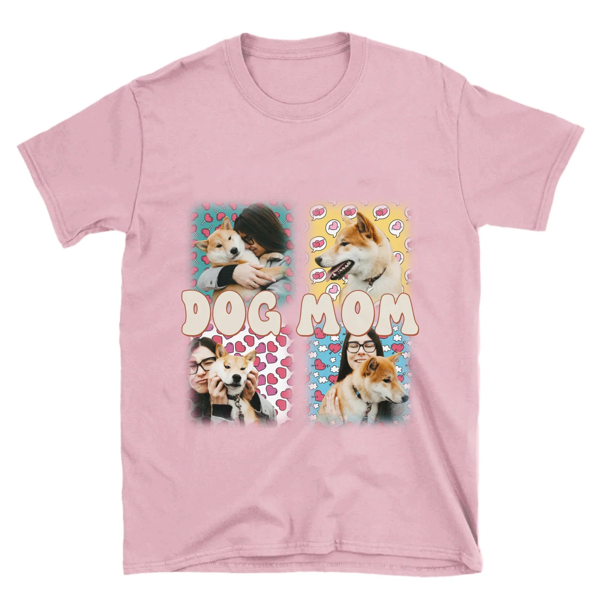 Pet Mom Window Pane T-shirt