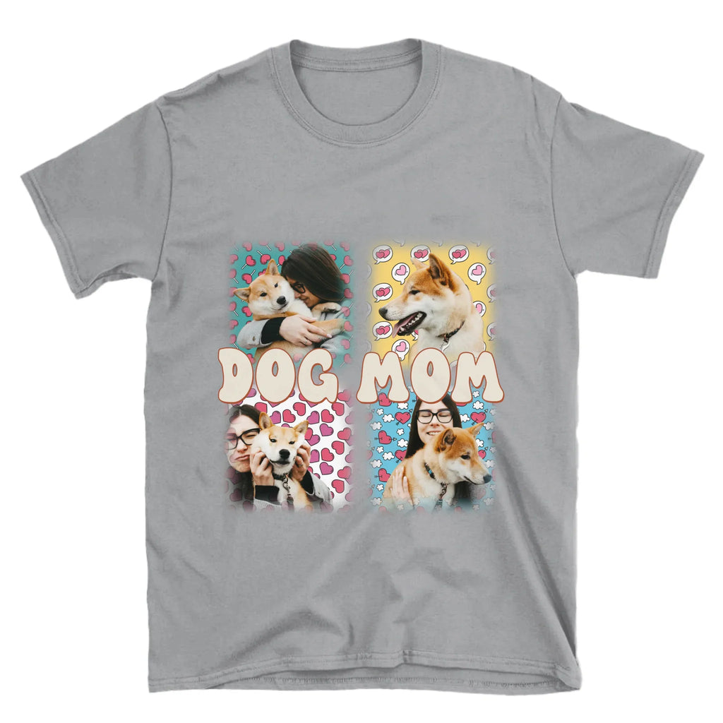 Pet Mom Window Pane T-shirt