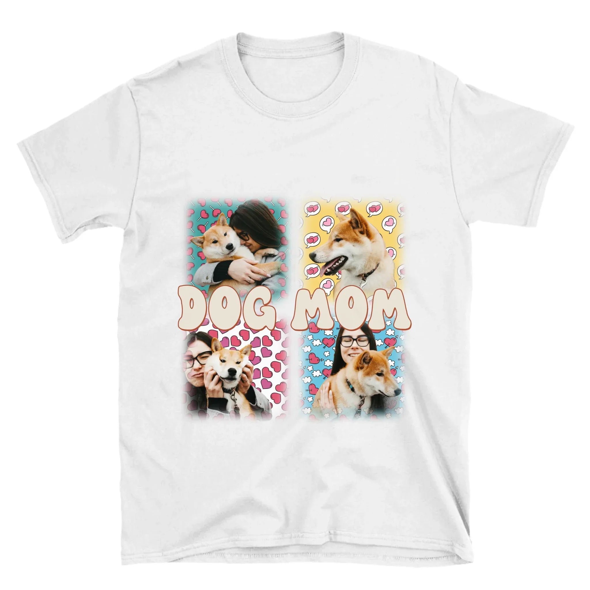 Pet Mom Window Pane T-shirt