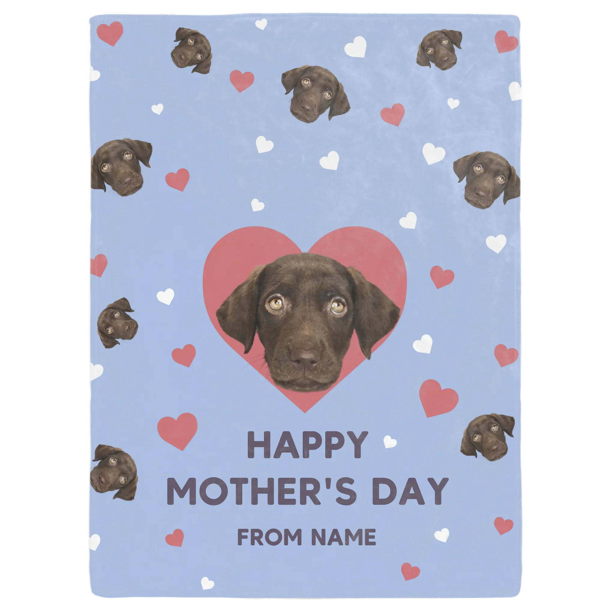 Blanket Mock up template