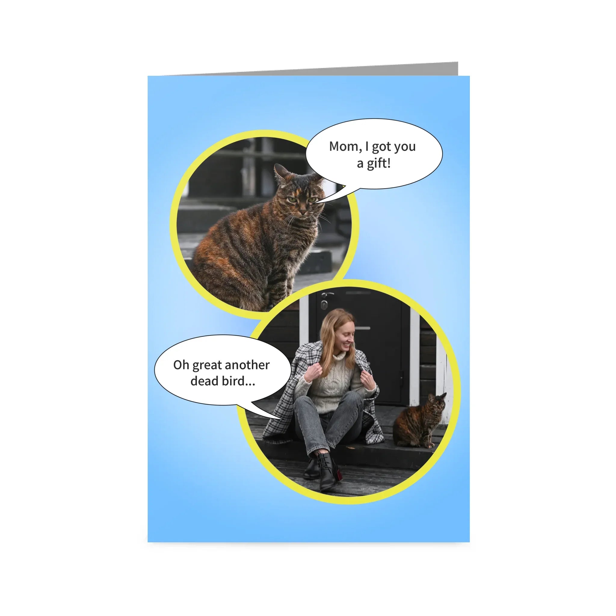 Mom and Pet Quote Mother’s Day Greetings Card