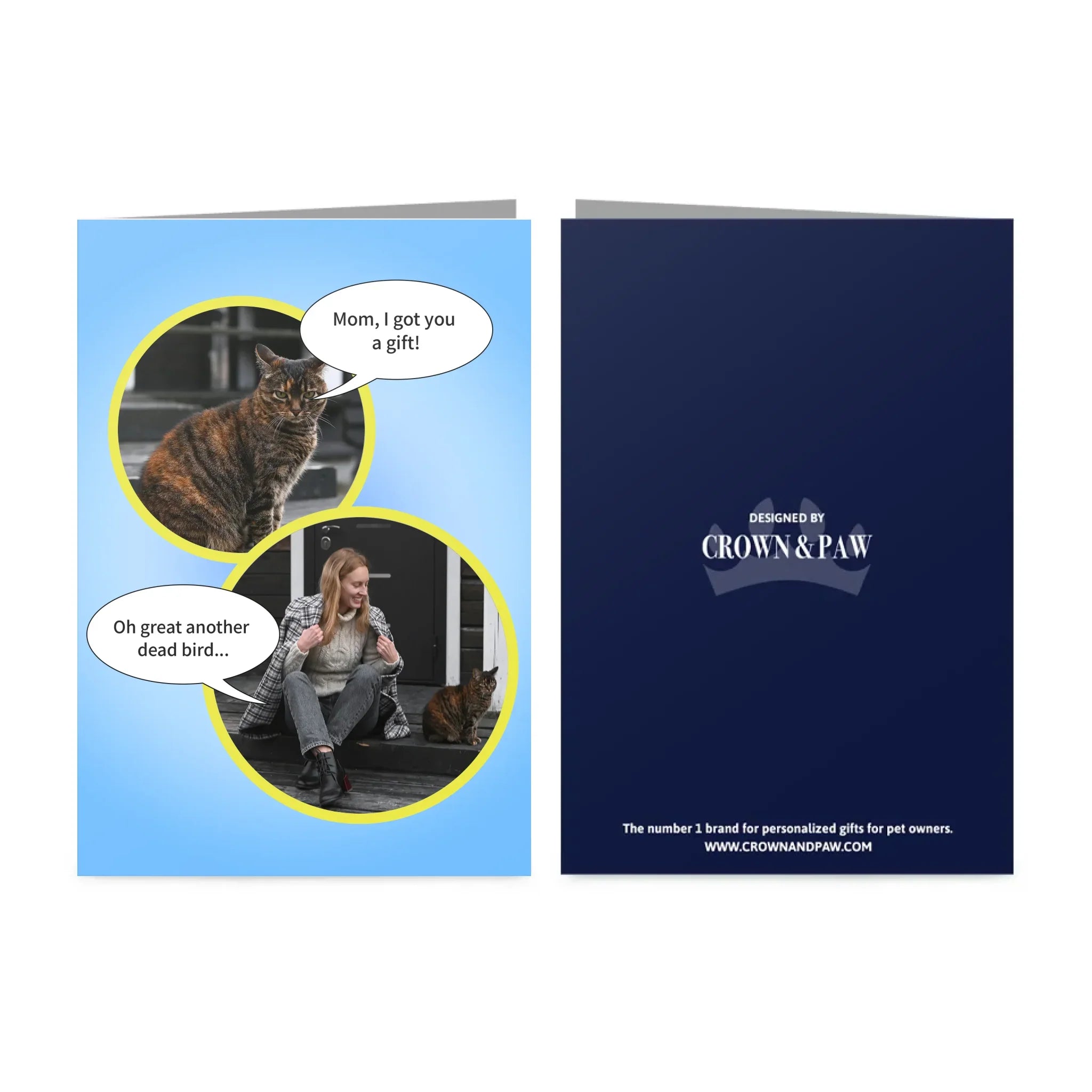 Mom and Pet Quote Mother’s Day Greetings Card