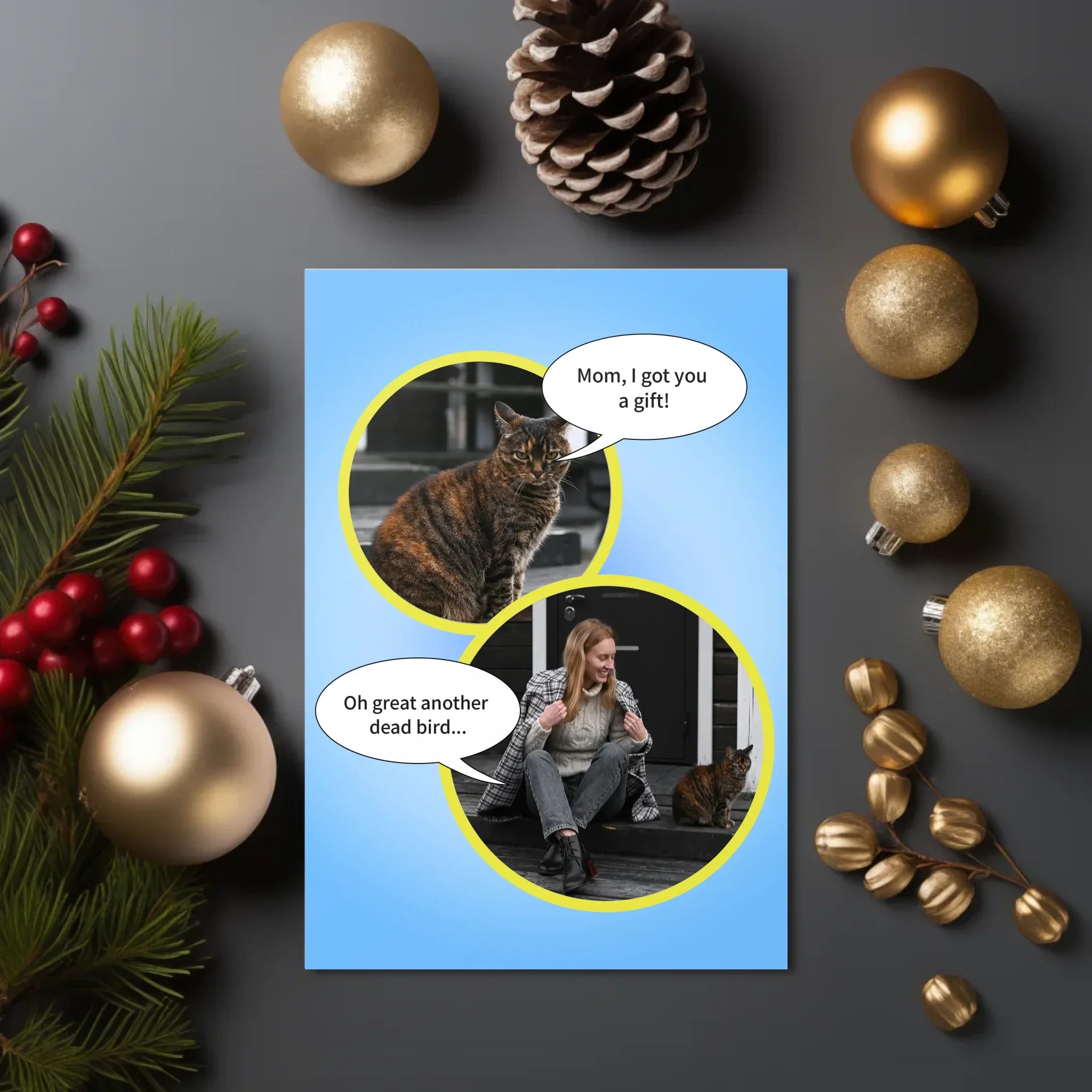 Mom and Pet Quote Mother’s Day Greetings Card