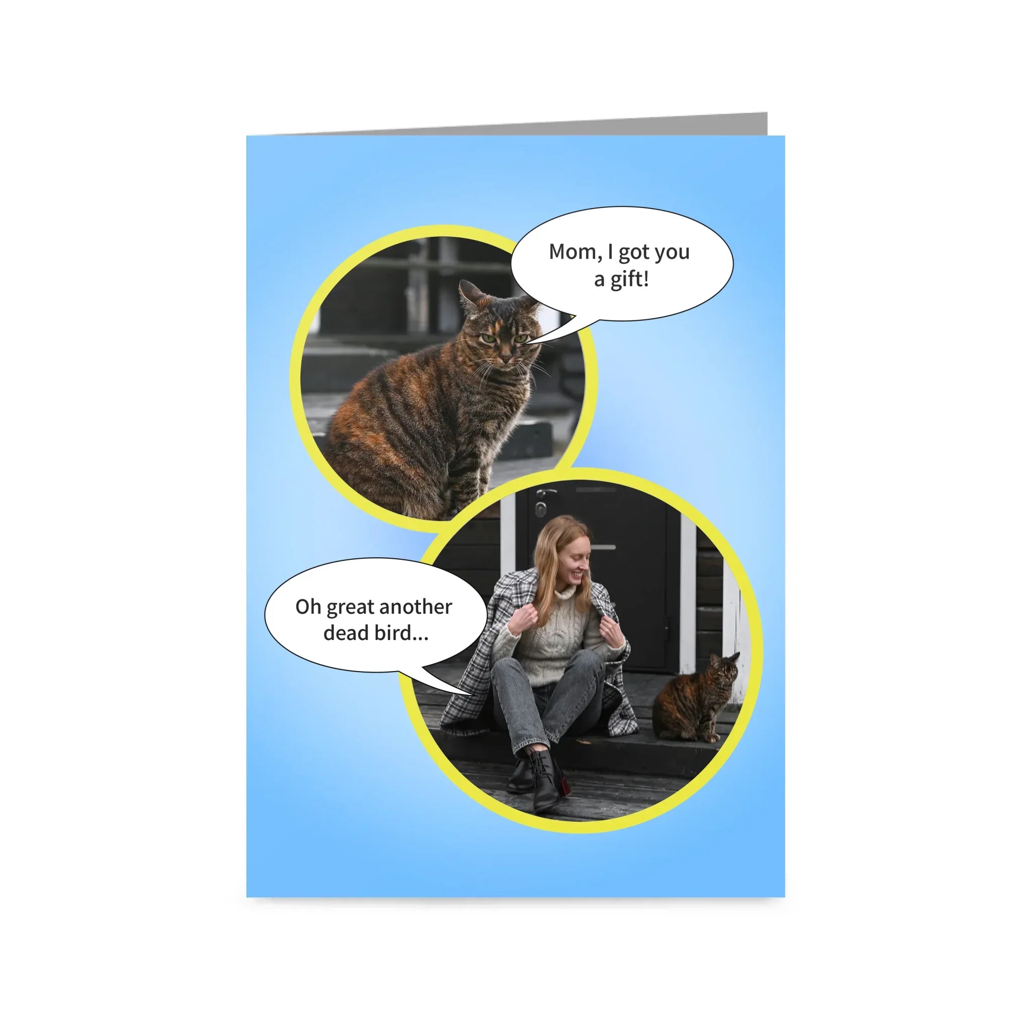 Mom and Pet Quote Mother’s Day Greetings Card