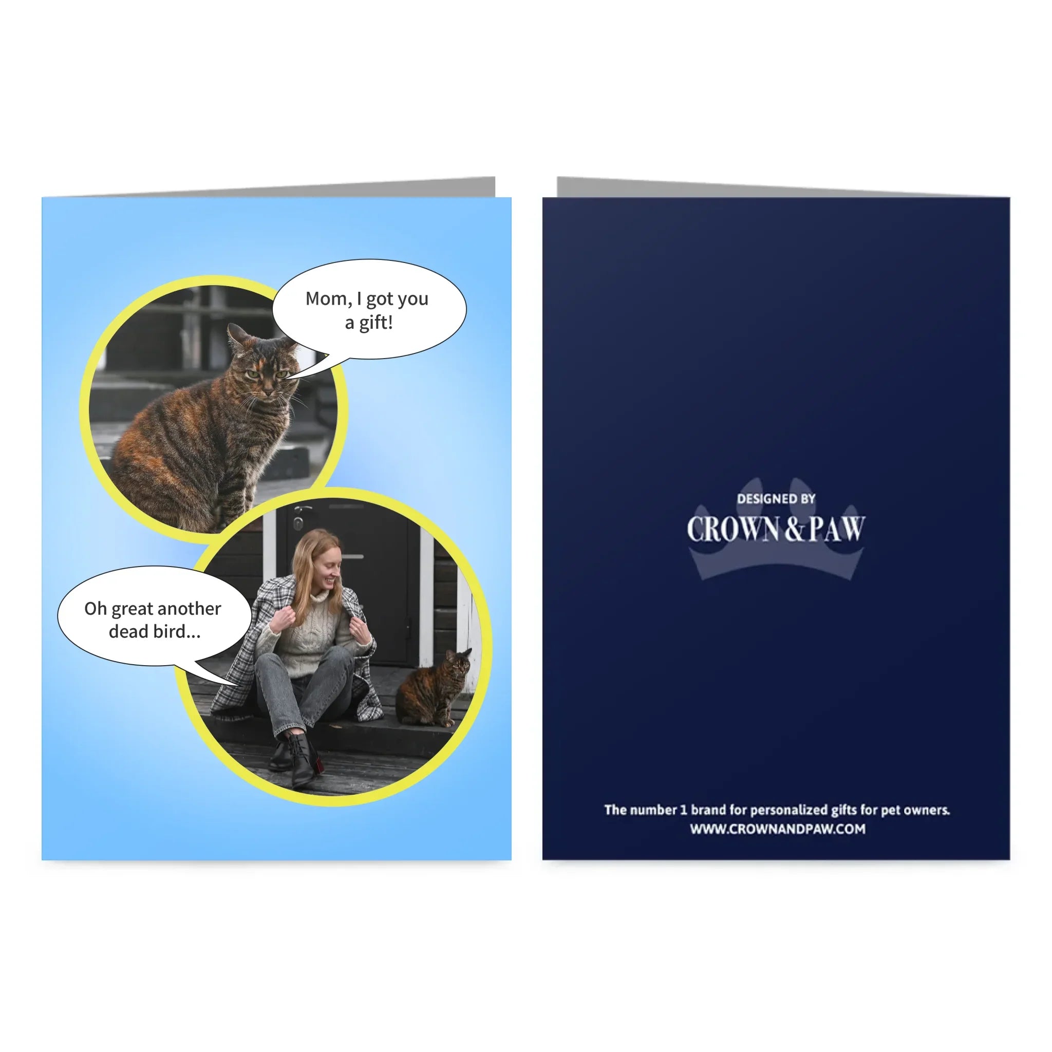 Mom and Pet Quote Mother’s Day Greetings Card