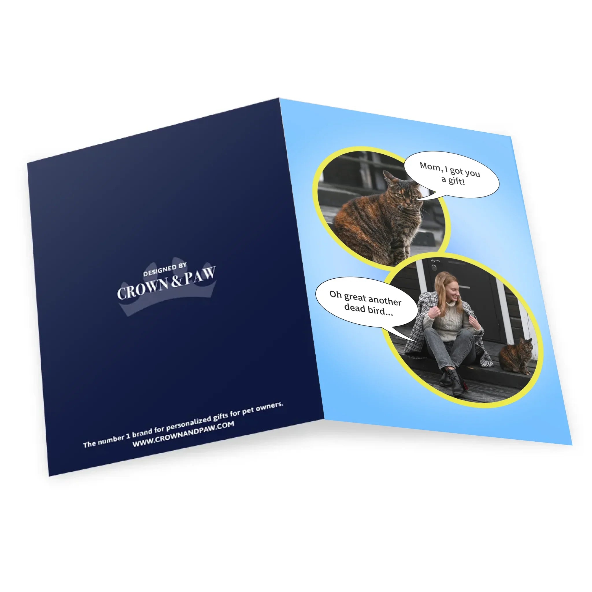 Mom and Pet Quote Mother’s Day Greetings Card