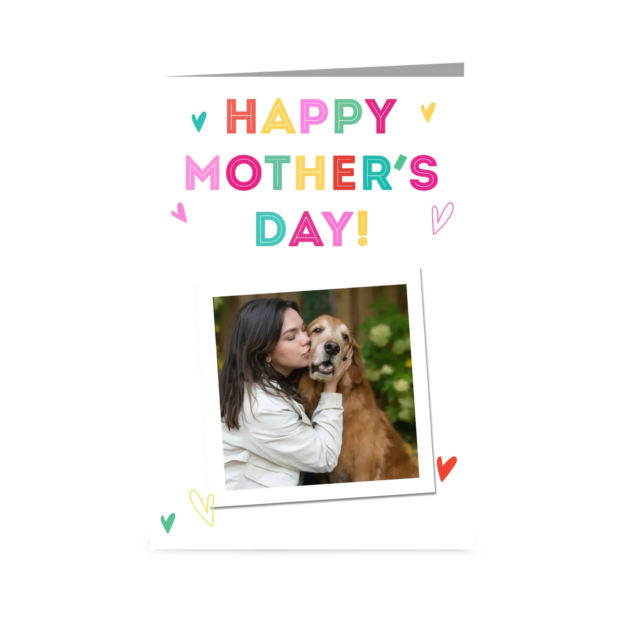 Greetings Card 3.5 X 5 Vertical FRONT Blank Mock Up