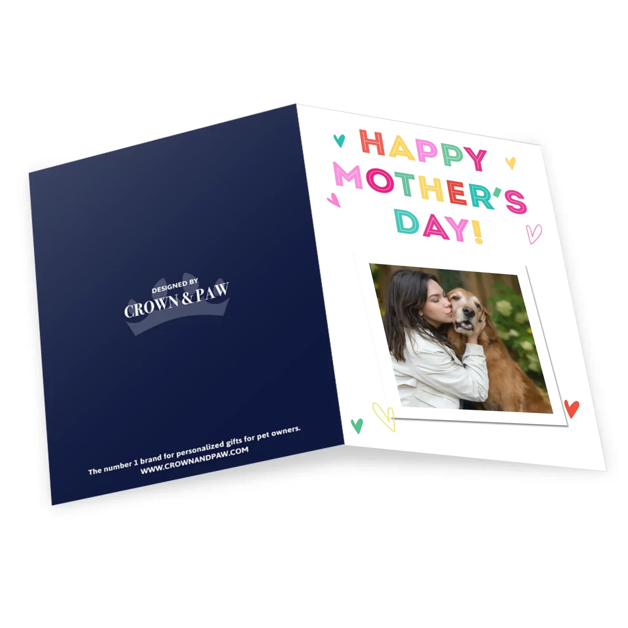 Custom Polaroid Photo Mother’s Day Greetings Card
