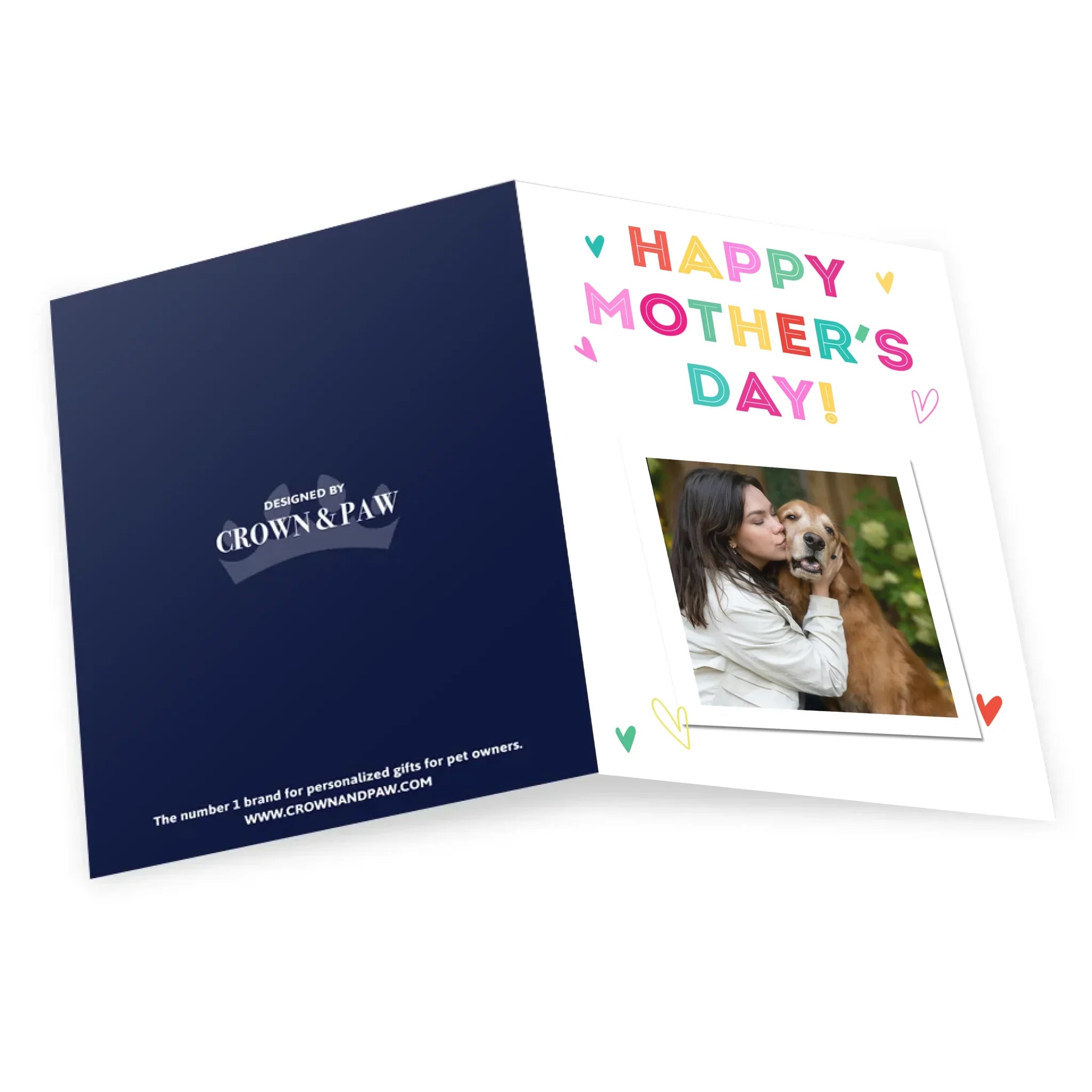 Custom Polaroid Photo Mother’s Day Greetings Card