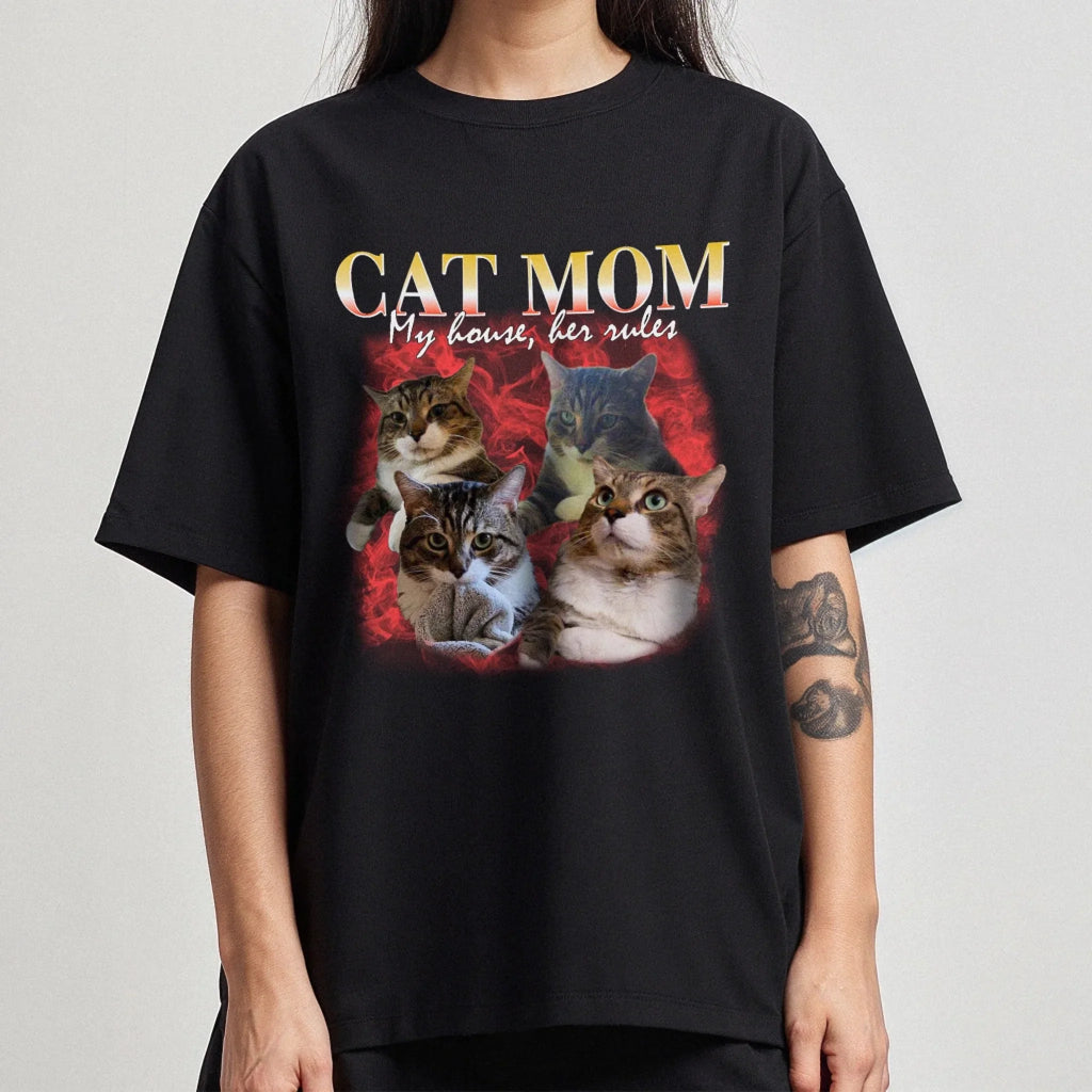 Custom Vintage Style Pet T-Shirt