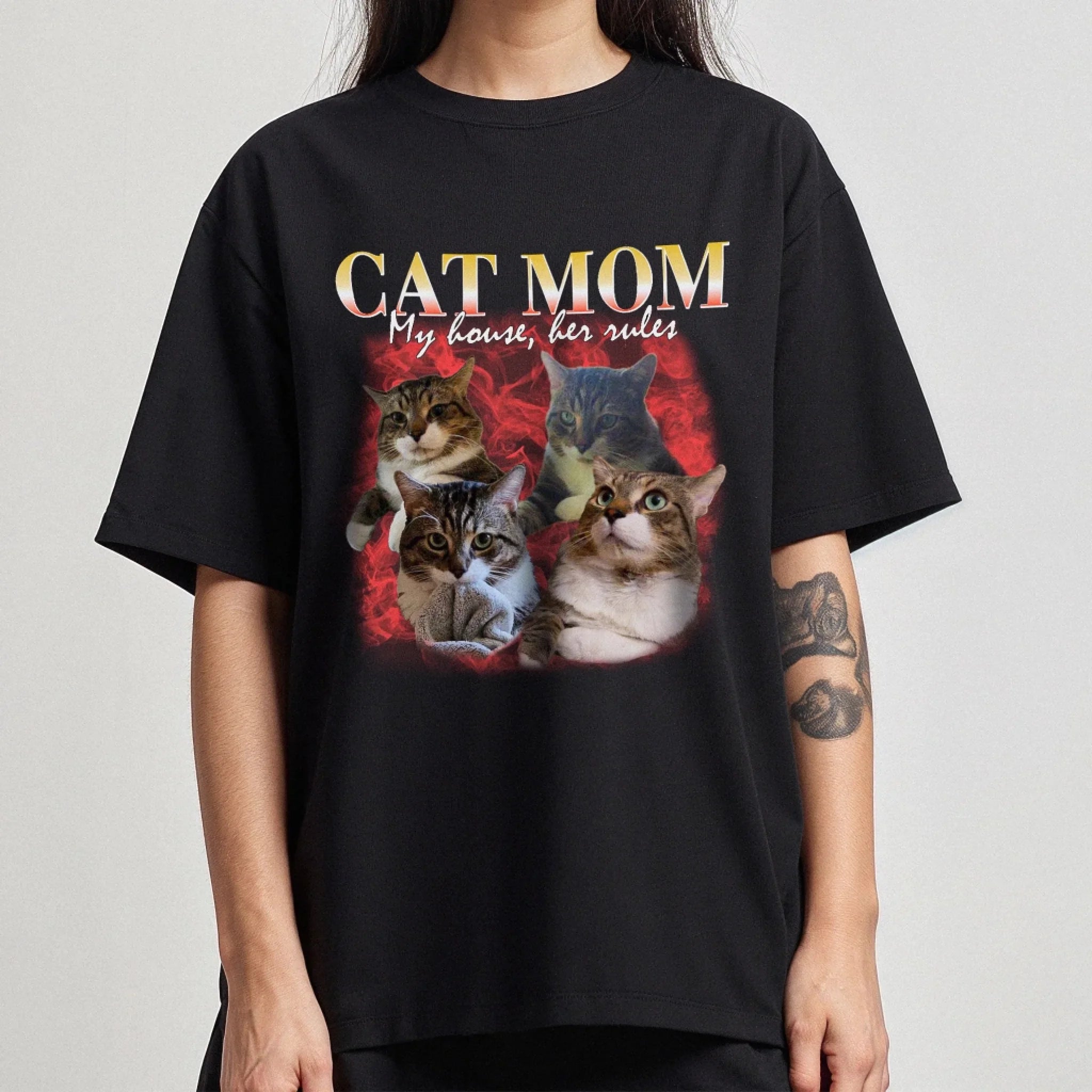 Custom Vintage Style Pet T-Shirt
