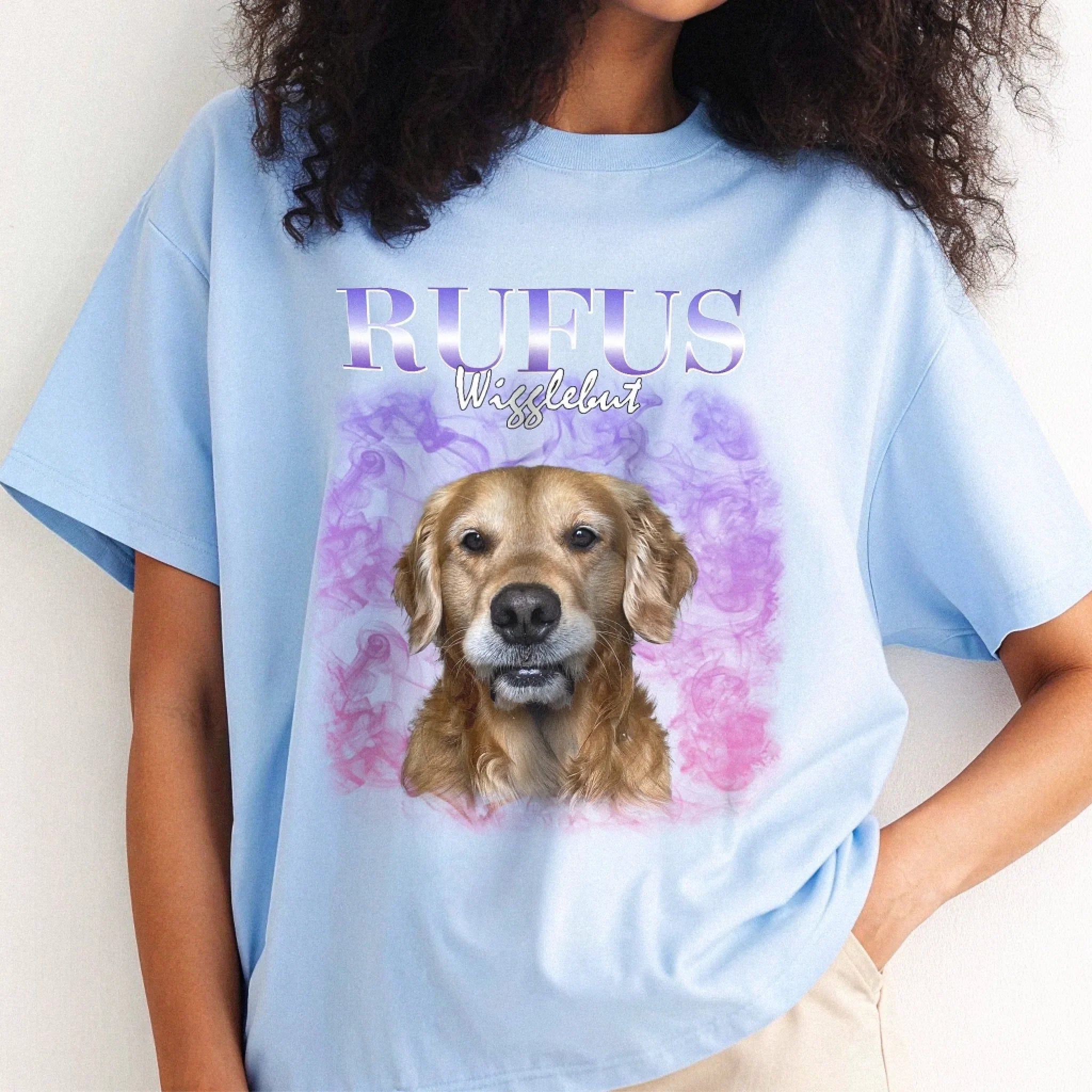 Custom Vintage Style Pet T-Shirt