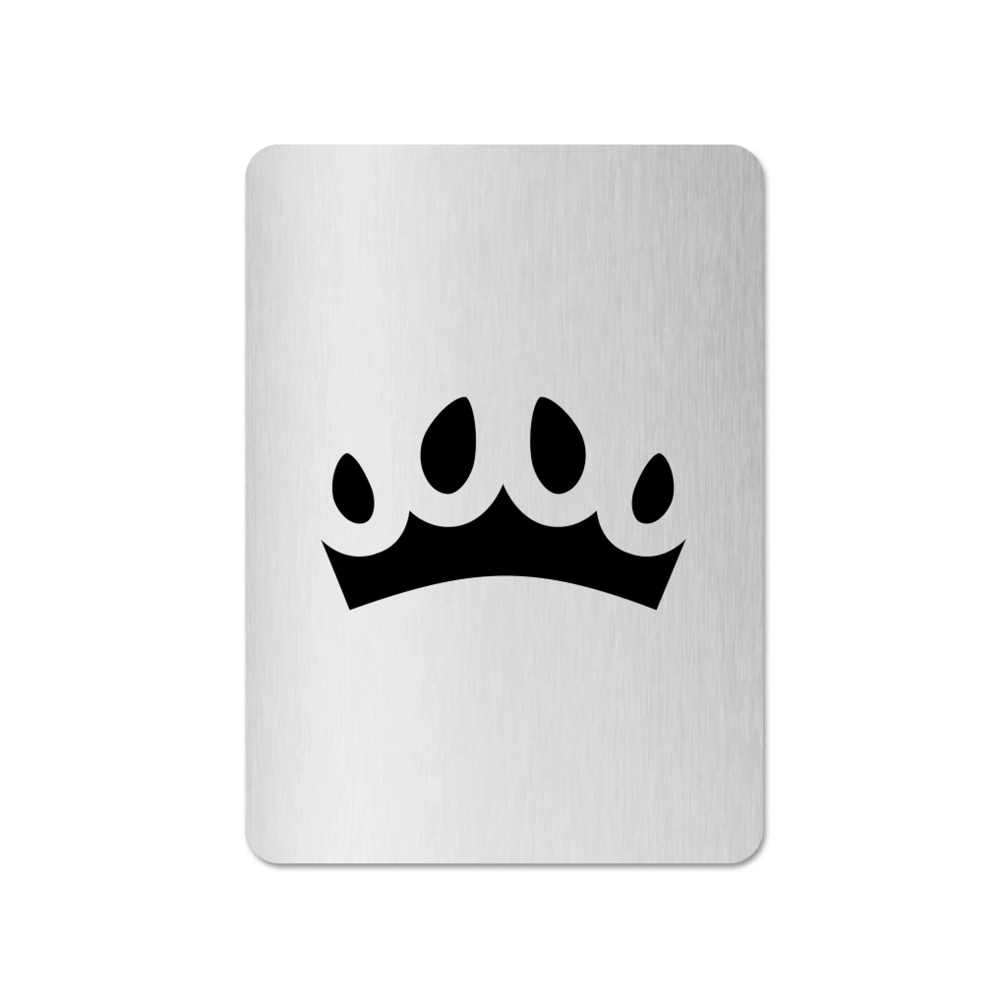 Personalized Pet Trumps Metal Card